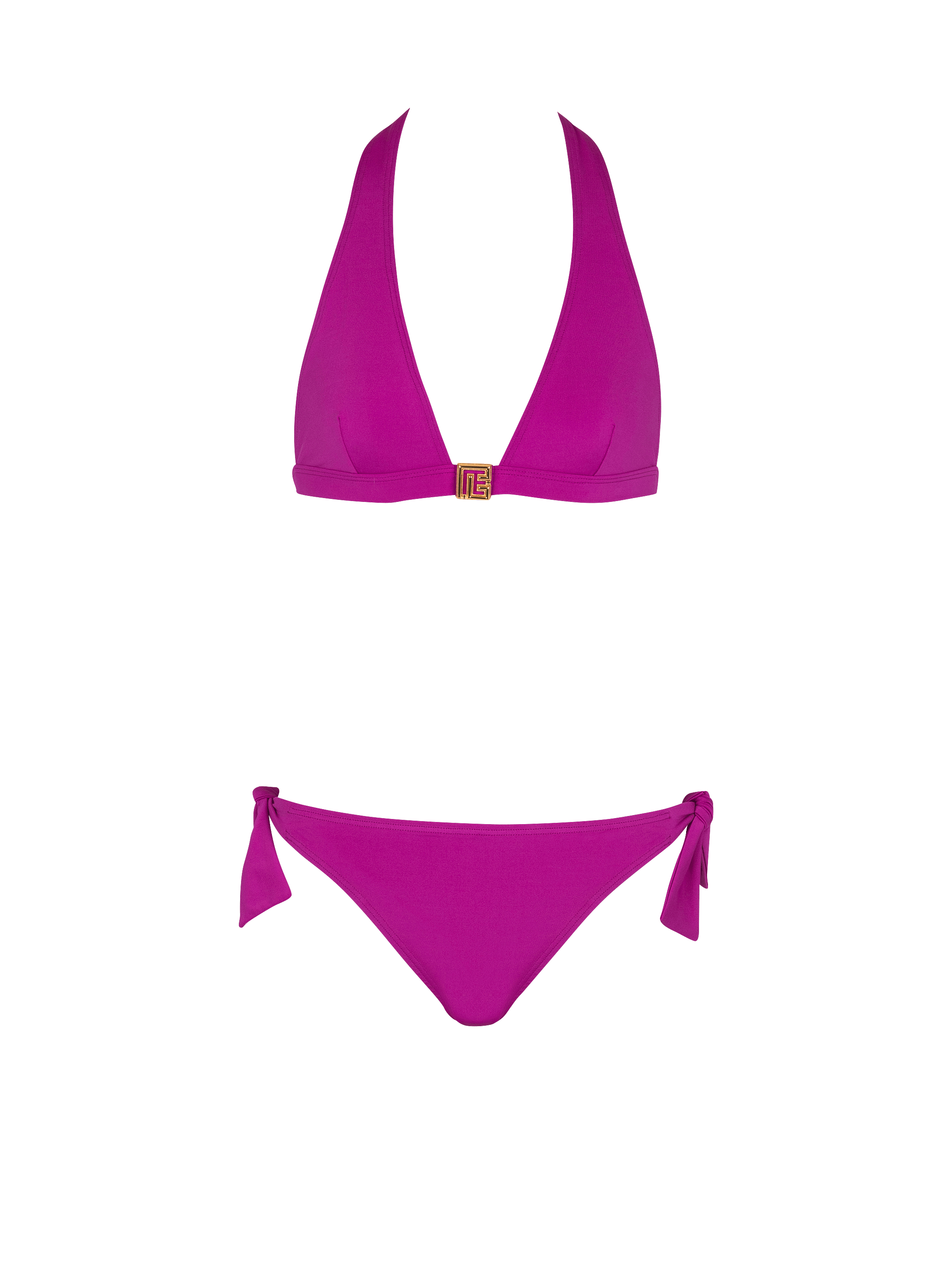 Two-piece PB logo swimsuit