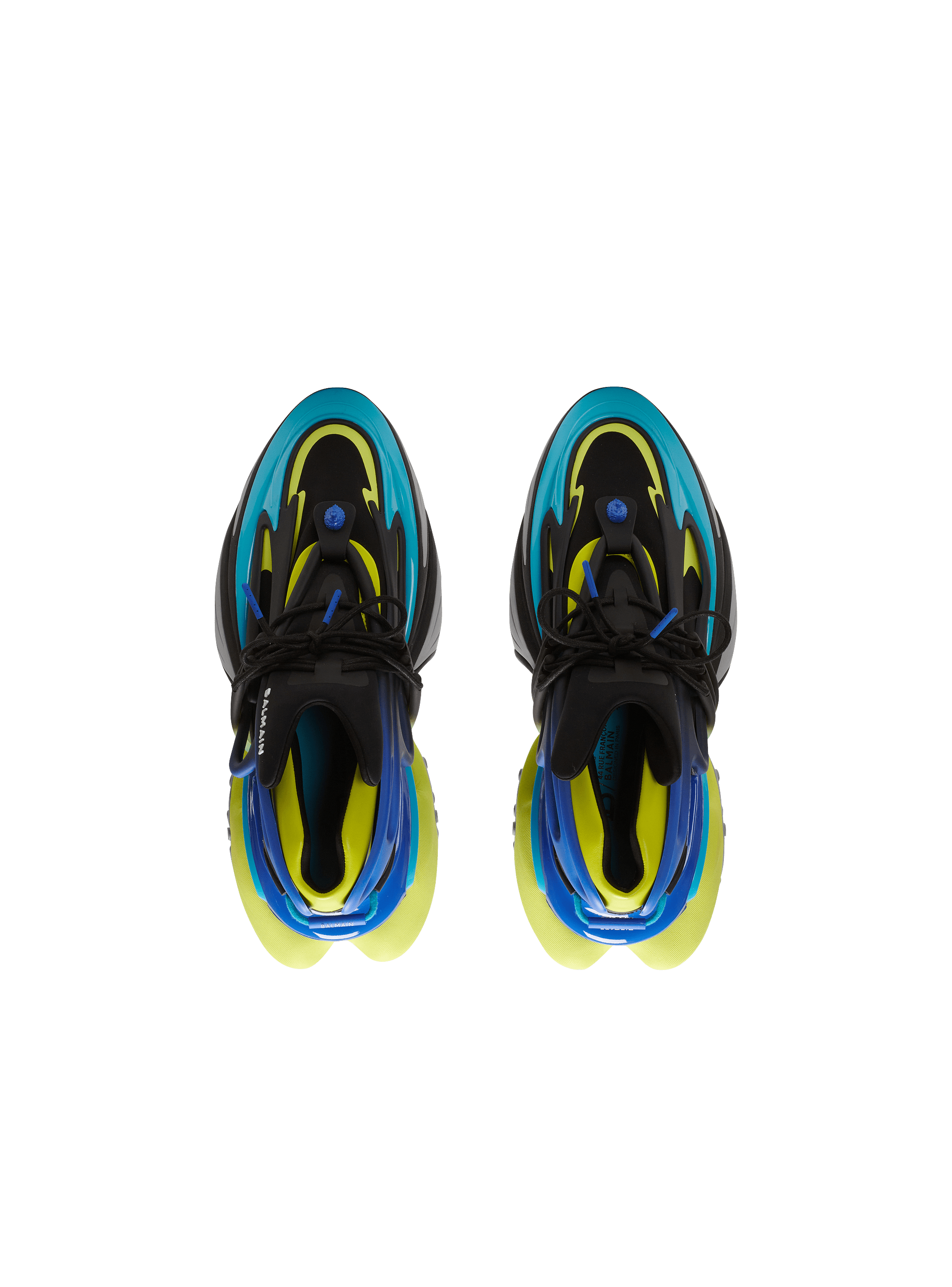 Unicorn sneakers in neoprene and leather - Men | BALMAIN