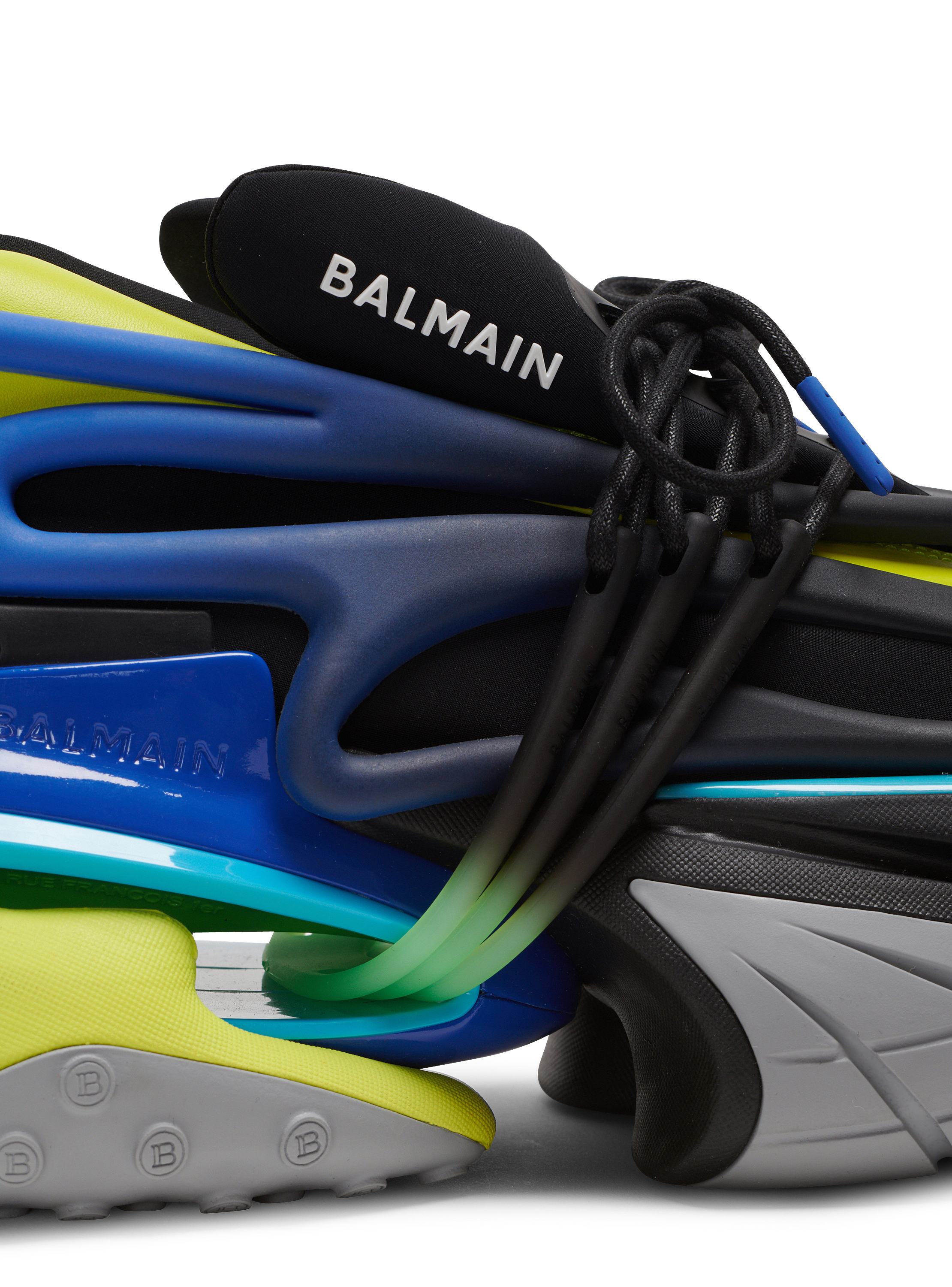 Unicorn sneakers in neoprene and leather multicolor - Men