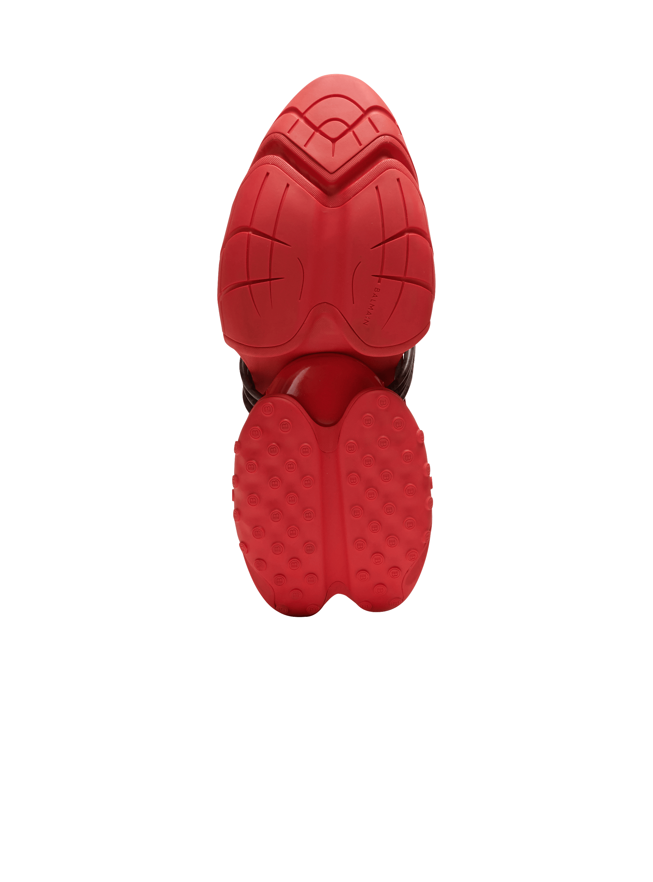 rio　バルマン Unicorn sneakers in neoprene and monogram leather brown