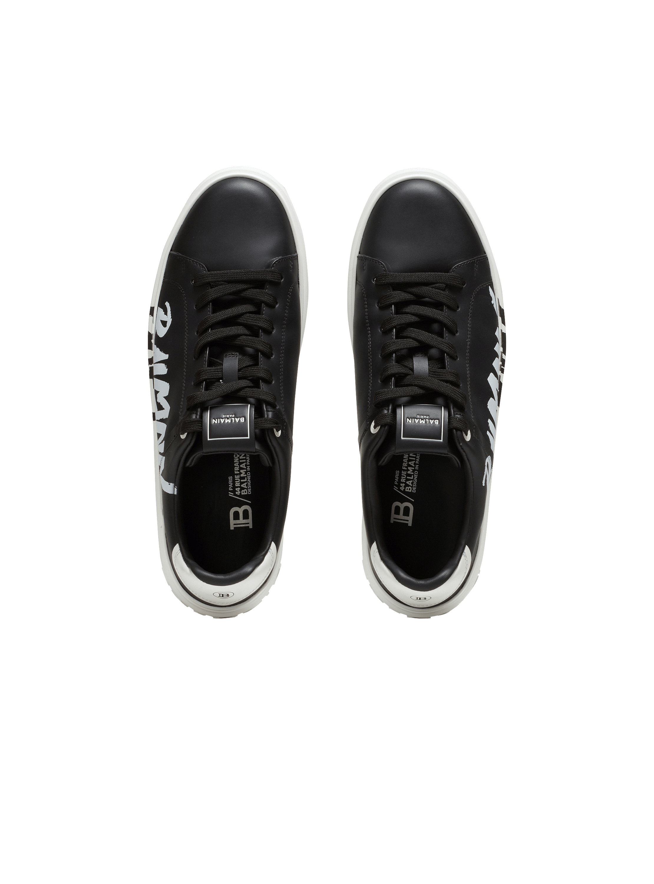 スニーカー BALMAIN SS25 (DM1VI288LVTR 0PA) Buy Balmain B-Court 'Black' - AM1VI288LVTR 0PA | GOAT AE