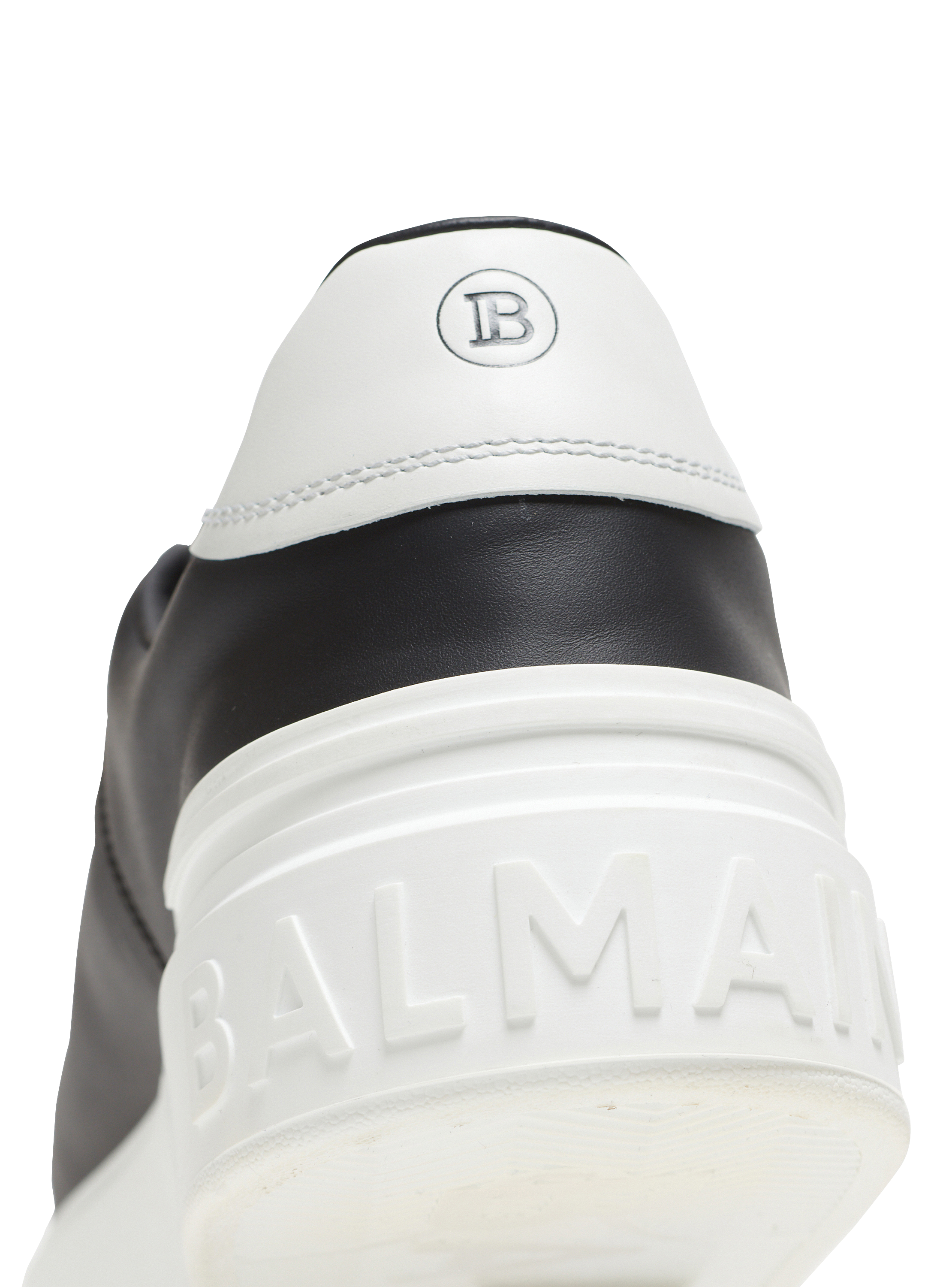 【正規品直輸入】 B-Court printed leather sneakers black - Men | BALMAIN 靴