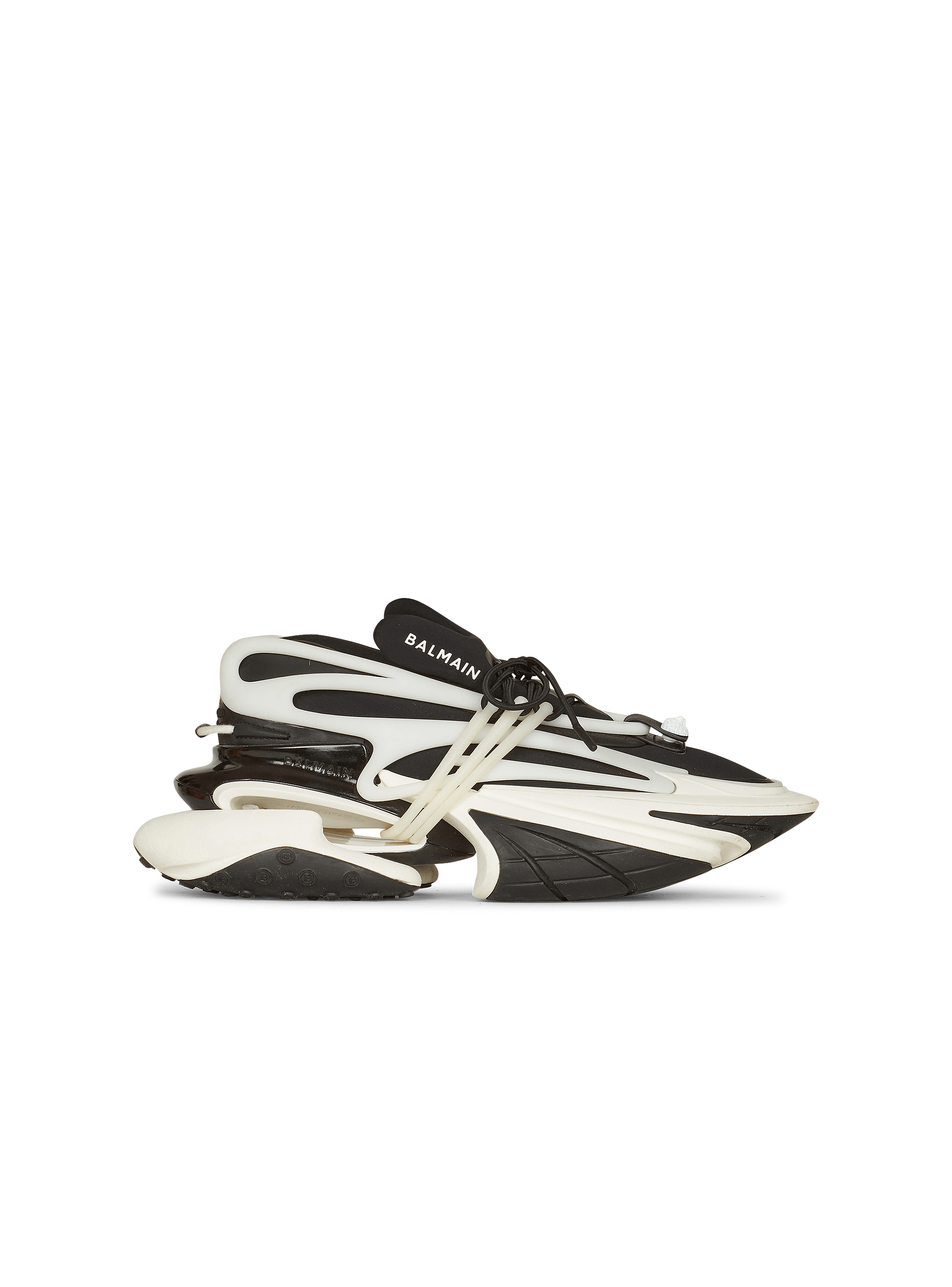 Unicorn low-top sneakers in neoprene and leather