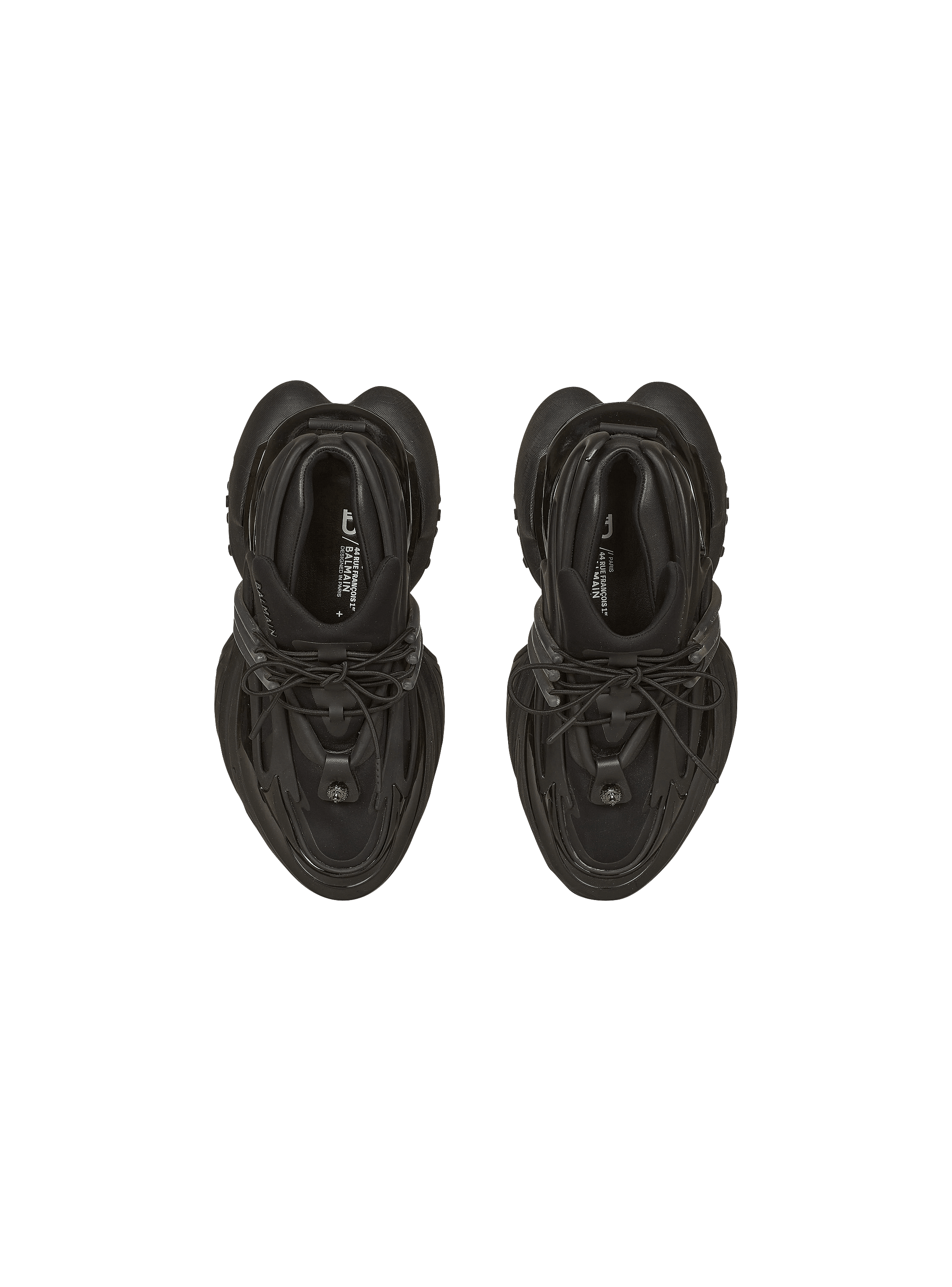 BALMAIN Bコトモノクラムスニカ CM1VI288LVTR 0PA Balmain B Court Monogram Jacquard Low-Top Sneakers | Saks