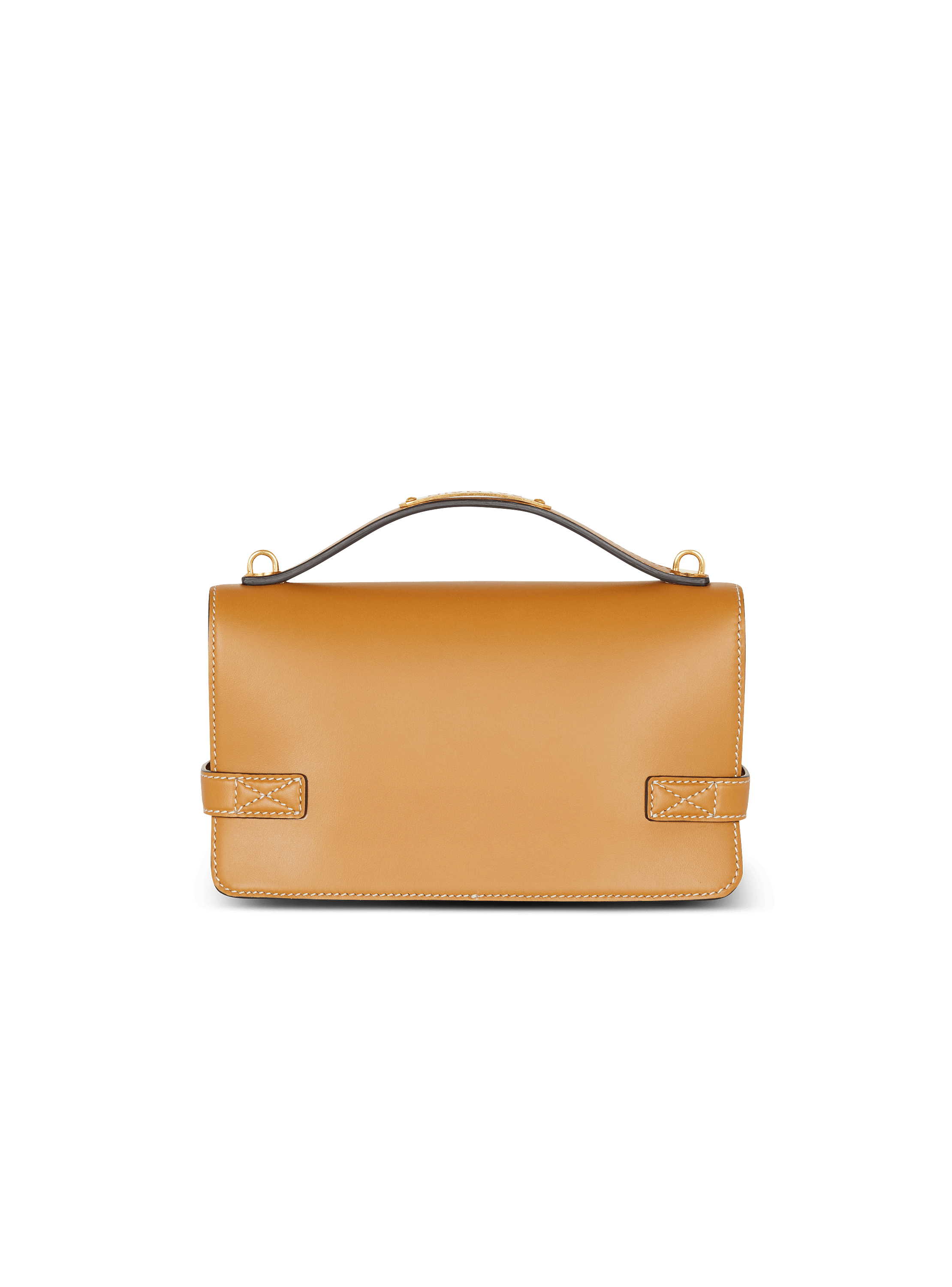 Smooth leather B-Buzz Shoulder 24 bag - Women | BALMAIN