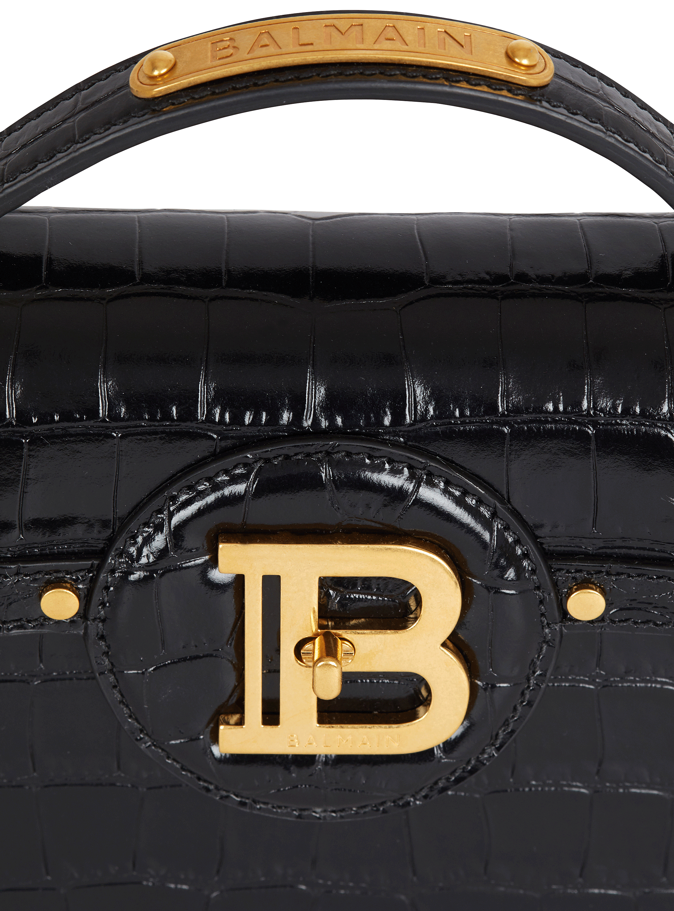 BALMAIN Bハスタイナスティハック EN1DB935LHLB 0PA B-Buzz Dynasty bag in quilted calfskin black black - Women
