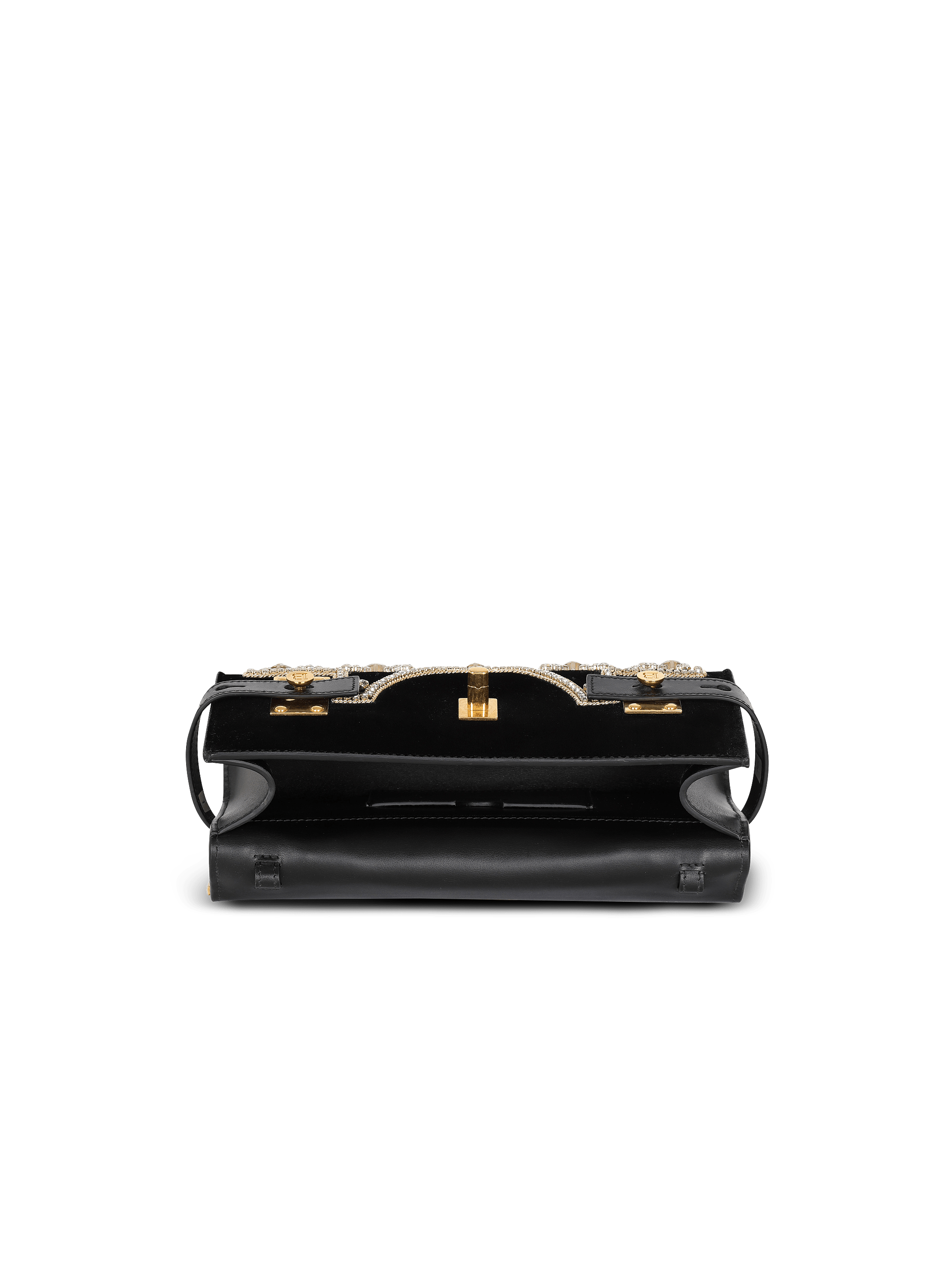 B-Buzz 23 velvet and pearl clutch - Women | BALMAIN