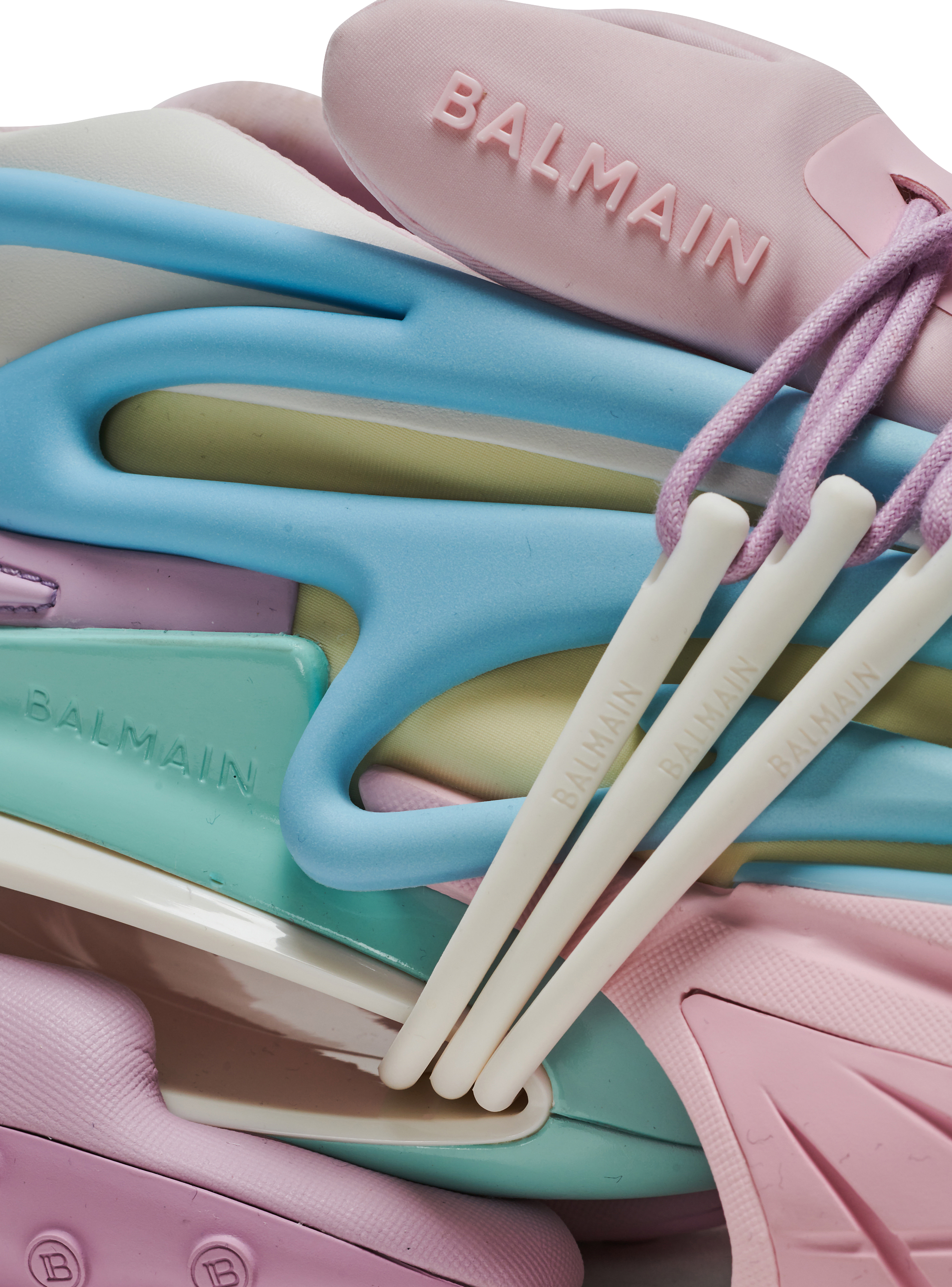 【関税込み】Balmain ピンク Uma ミュール Balmain Dafne Sandals | Pink | FARFETCH
