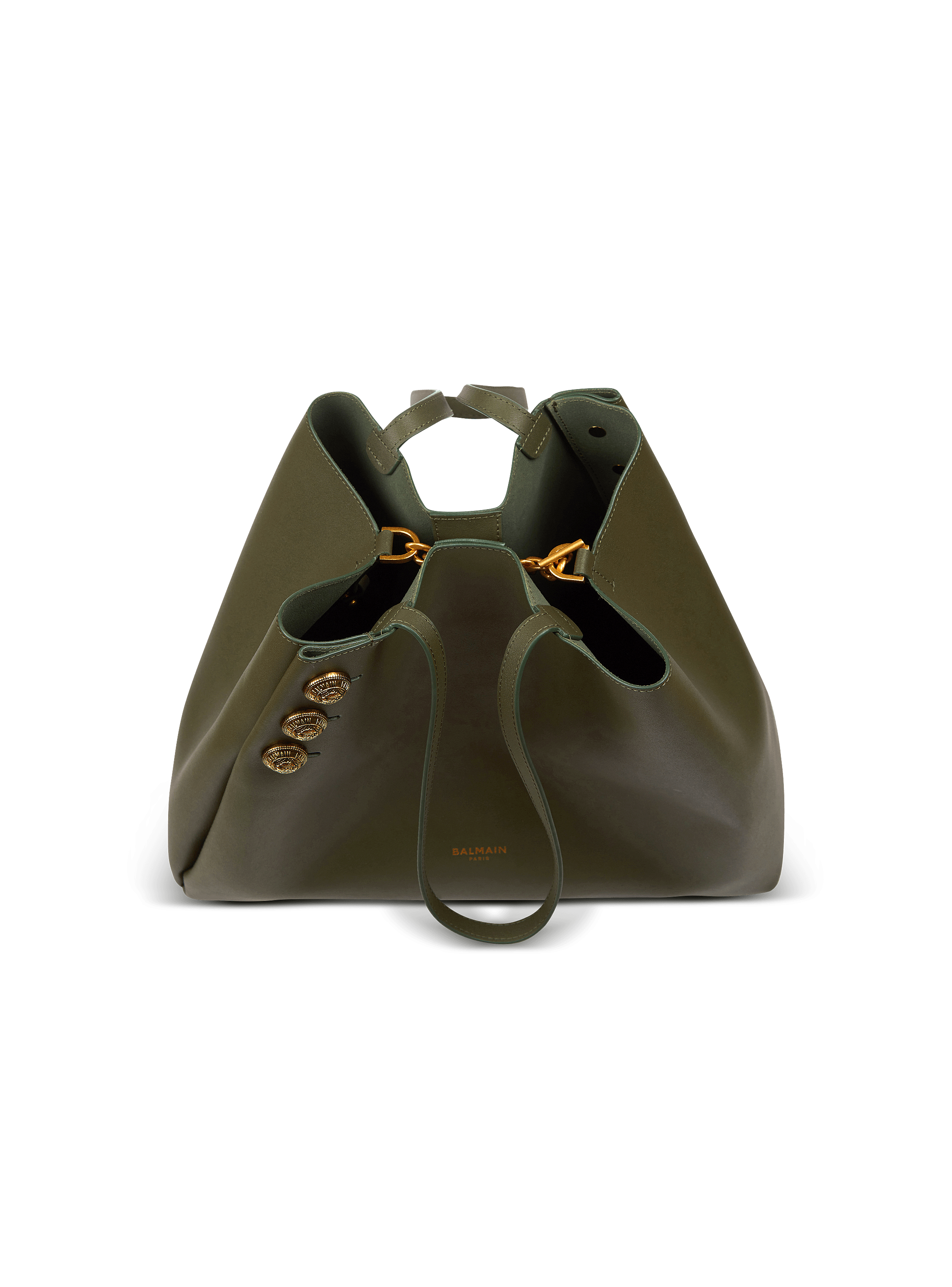 合馬公式アカウント2ページ PIERRE BALMAIN 本革 レディース Smooth leather B-Buzz 24 bag - Women | BALMAIN