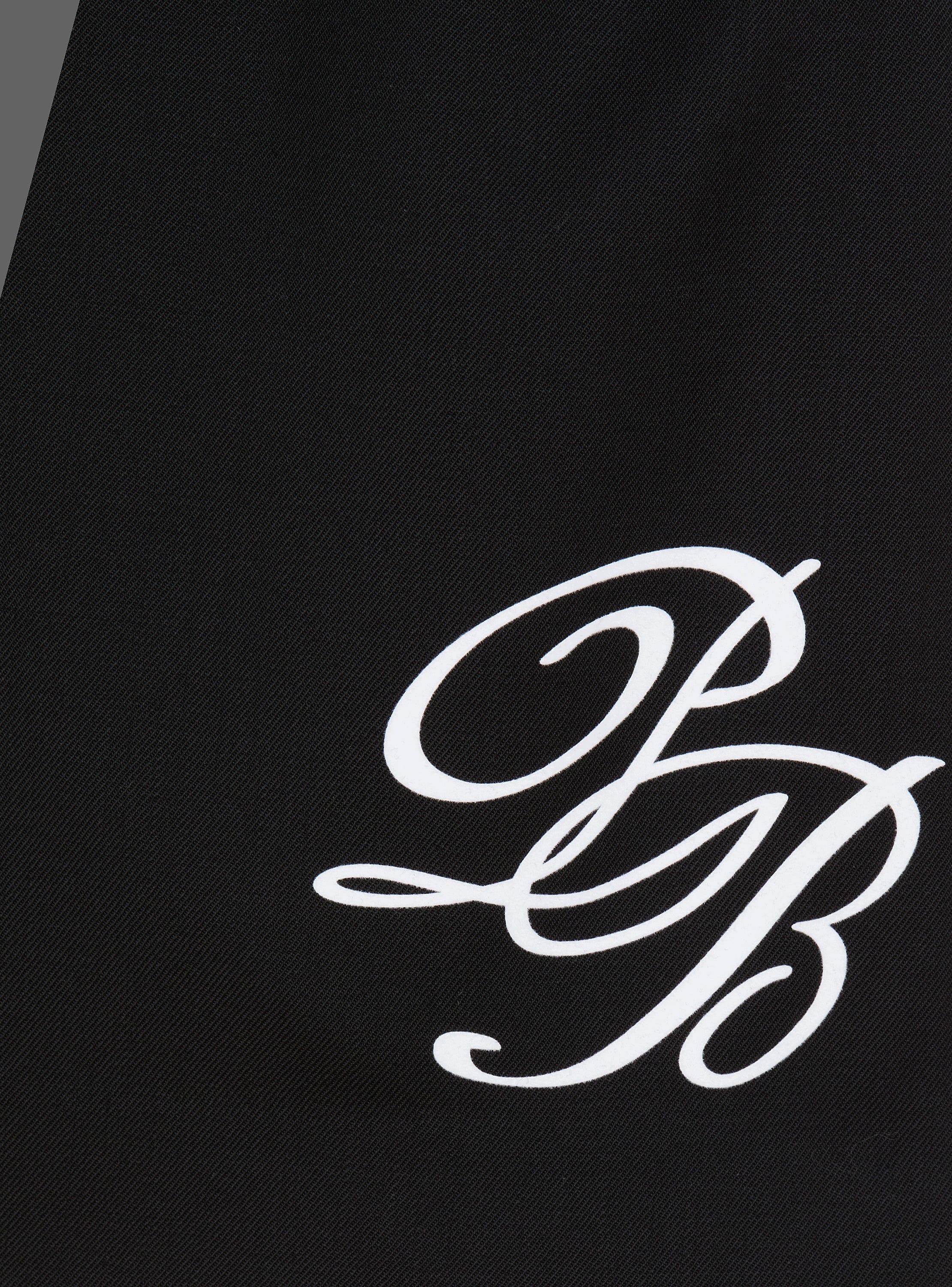 Shorts with PB Signature embroidery black black - Child