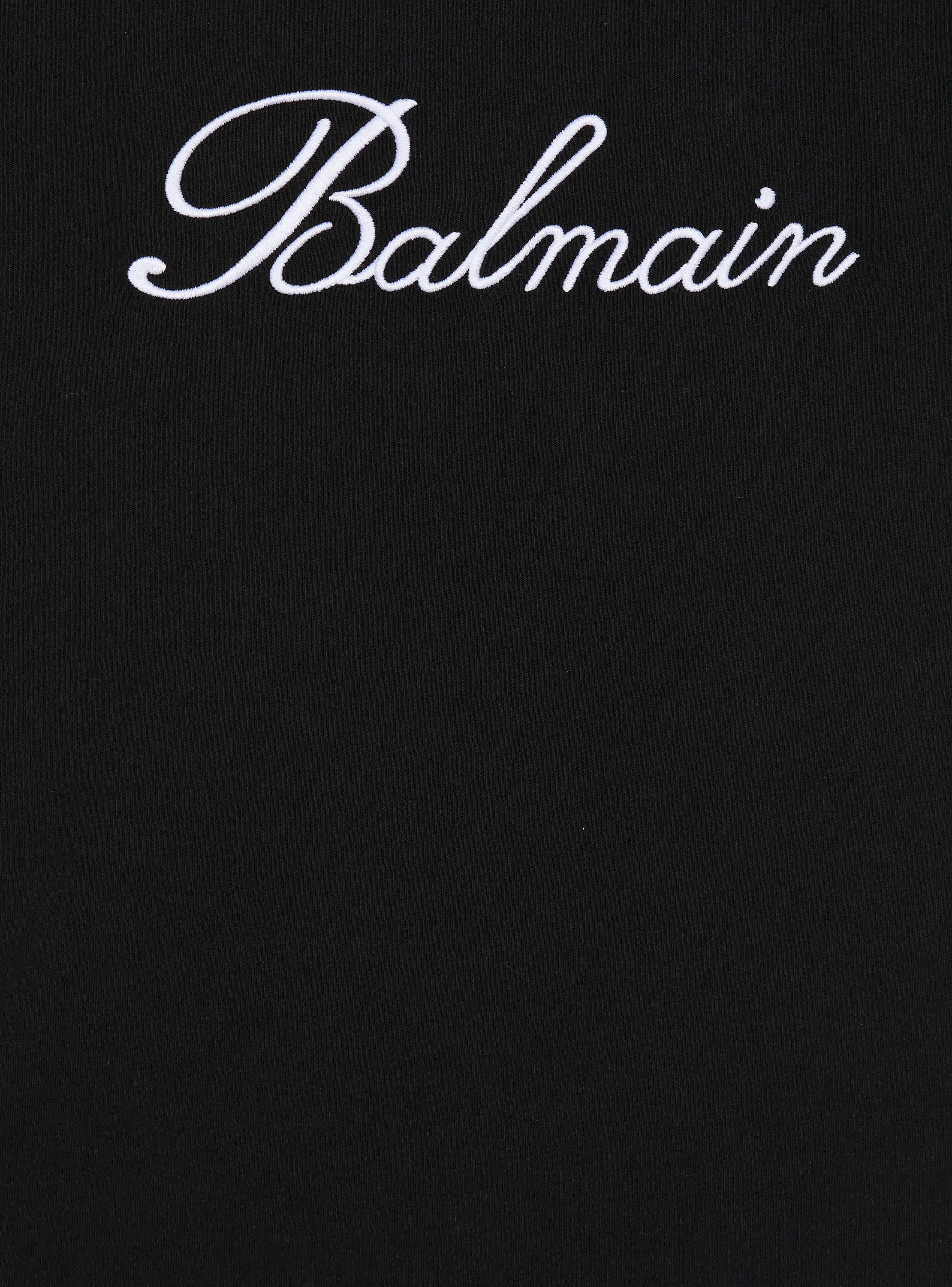 Balmain シグネチャー ラインストーン 半袖Tシャツ - Child