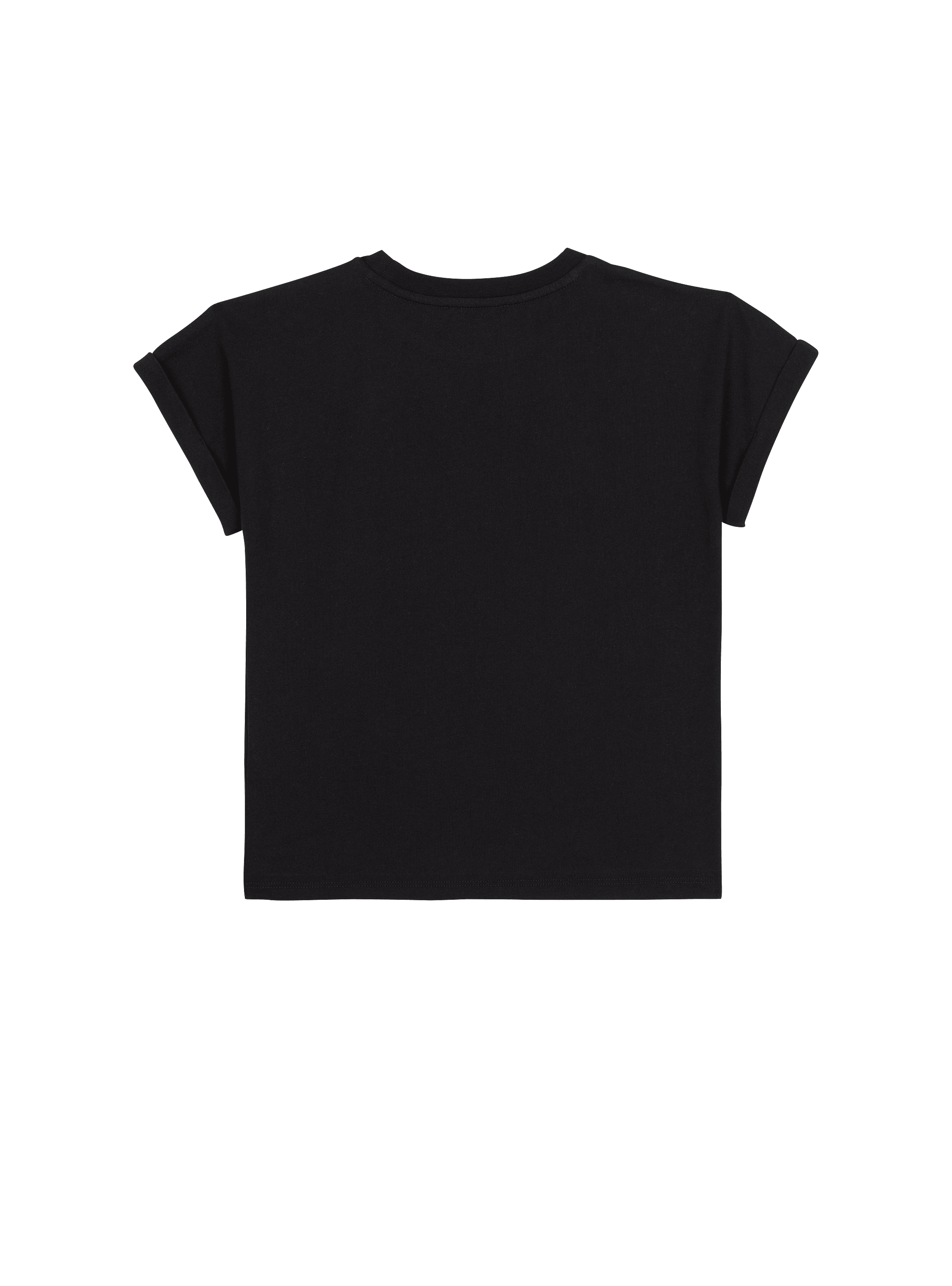 Shop Balmain Button-Embellished Logo T-Shirt | Saks Fifth Avenue