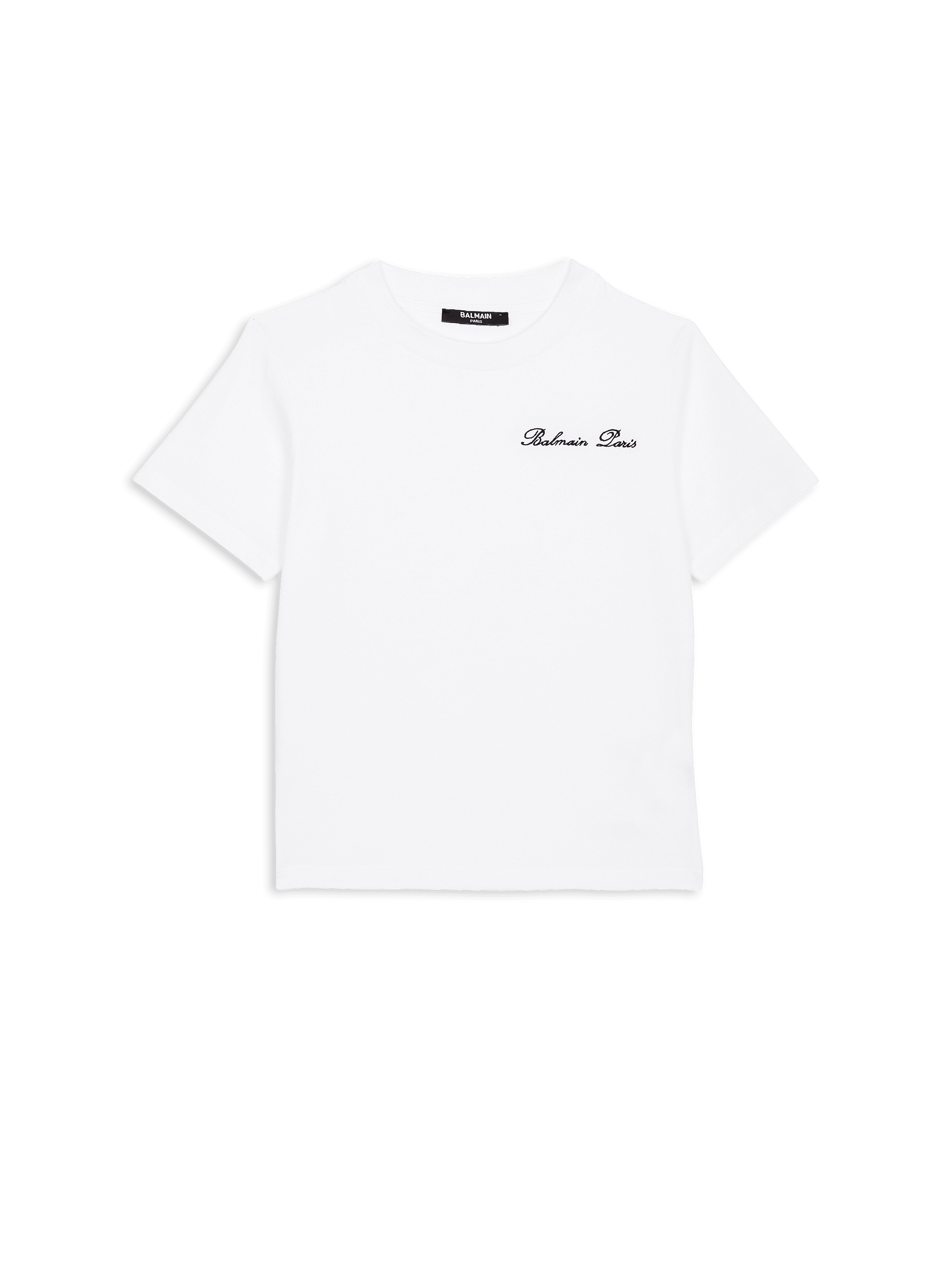 Short-sleeved Balmain Signature T-shirt