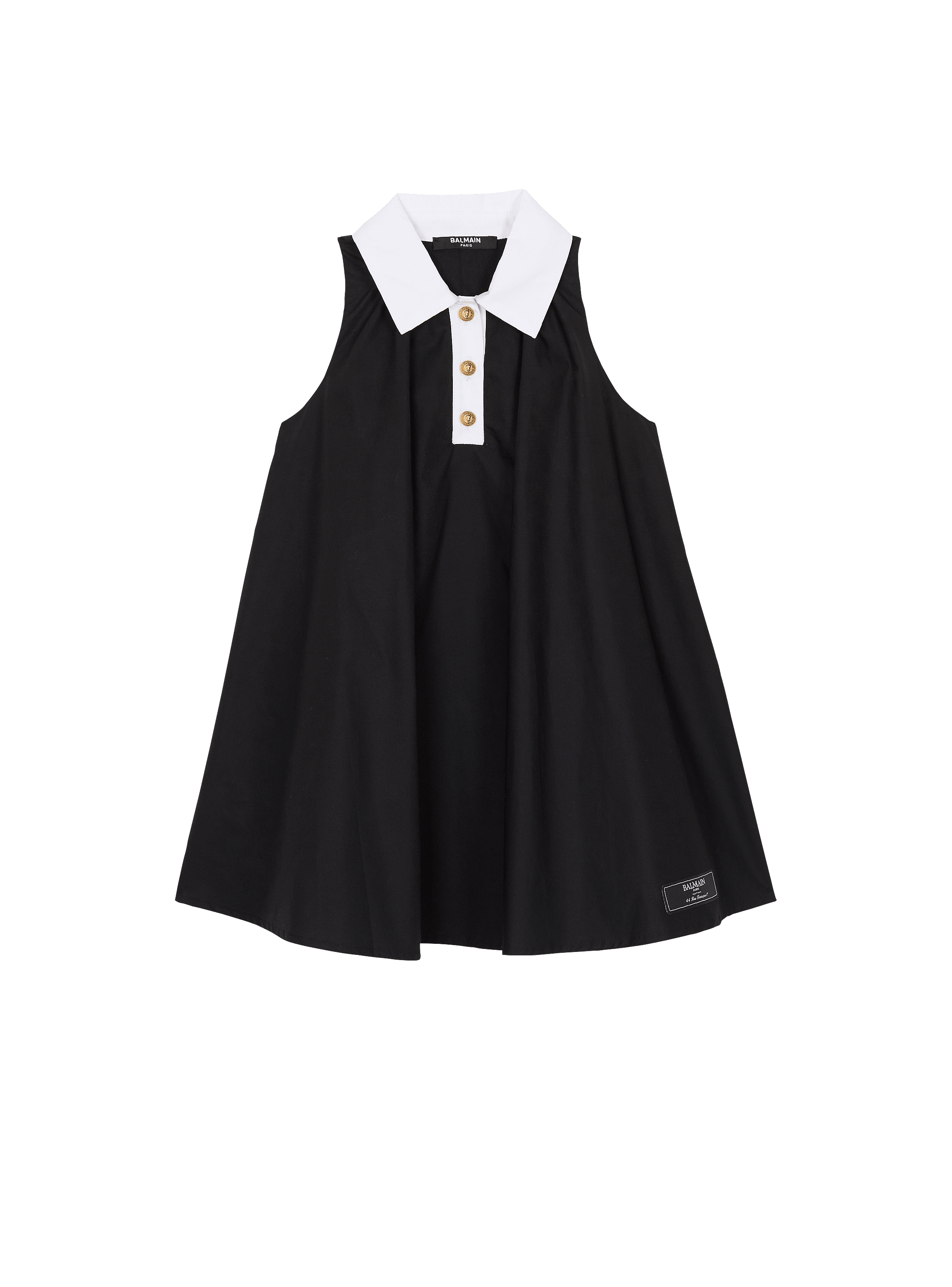 Two-tone A-line dress
