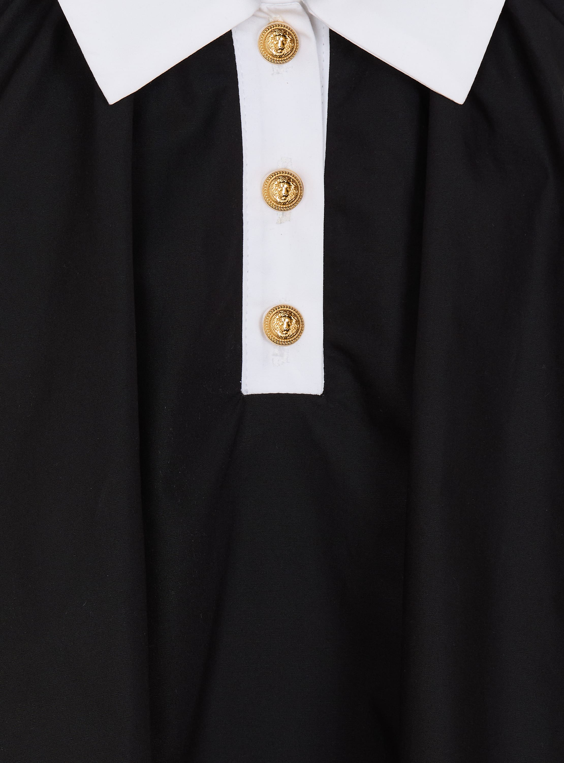 Two-tone A-line dress