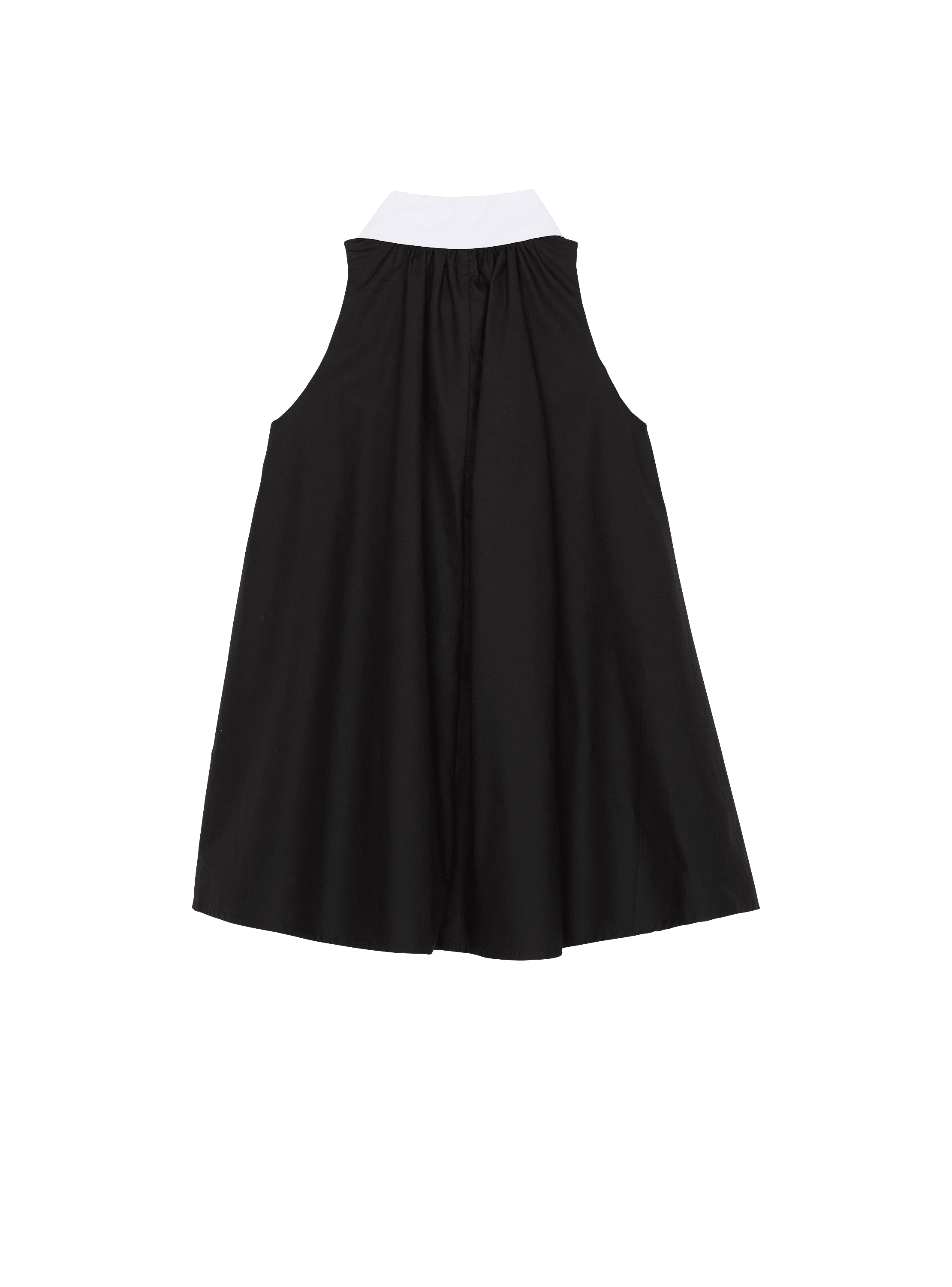 Two-tone A-line dress