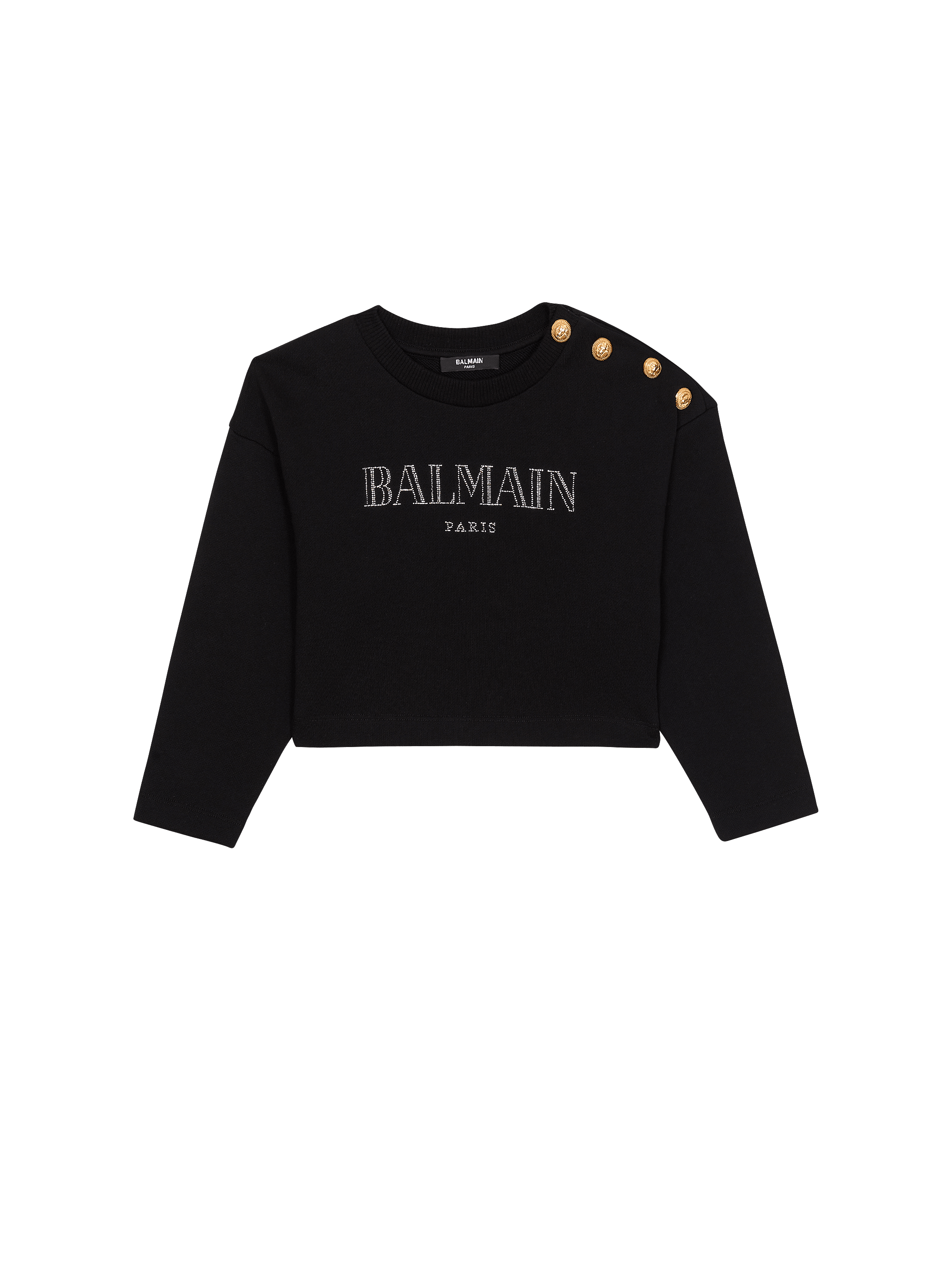 Vintage Balmain printed sweatshirt