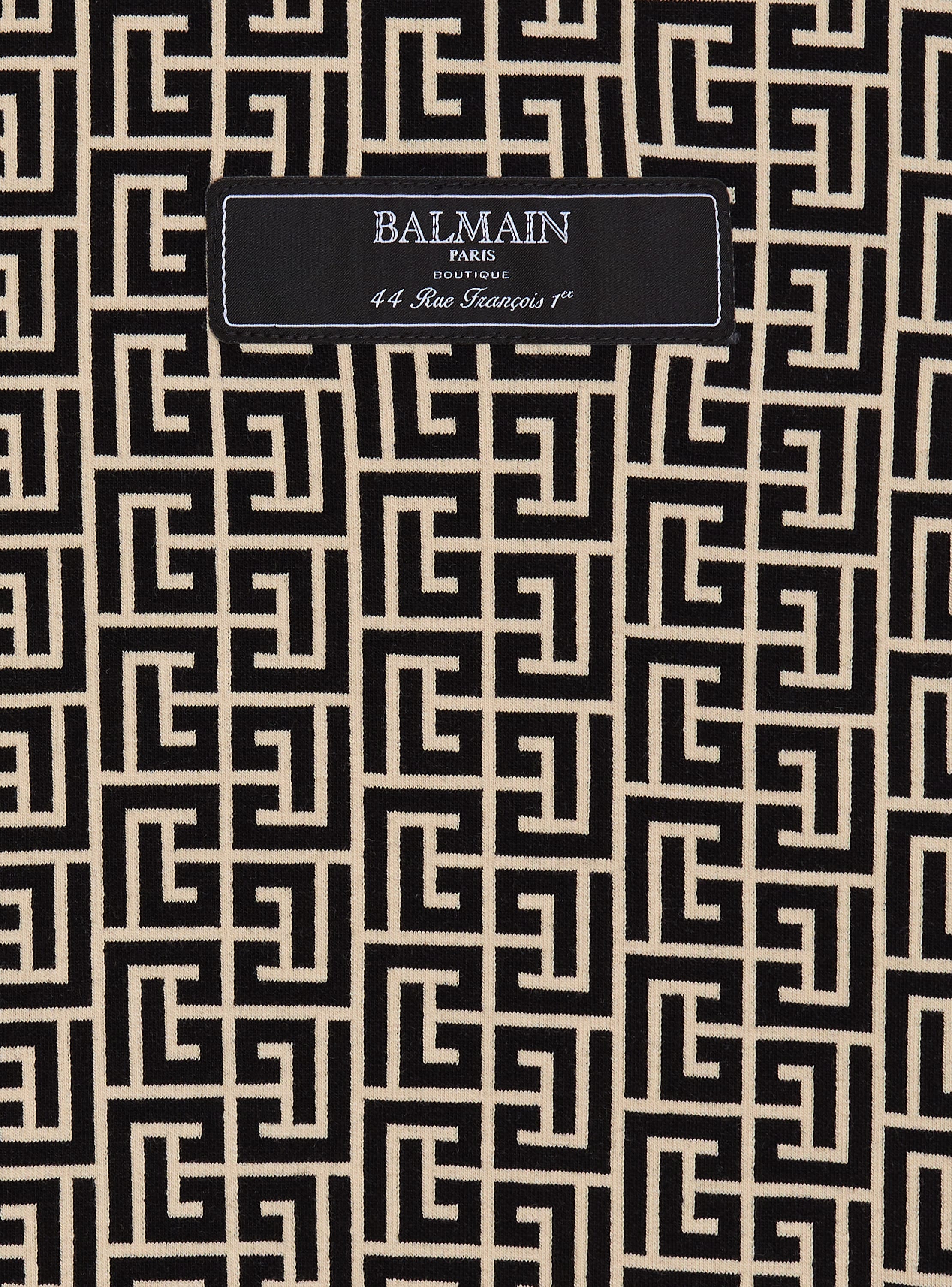 PB Labyrinth jacquard sweatshirt