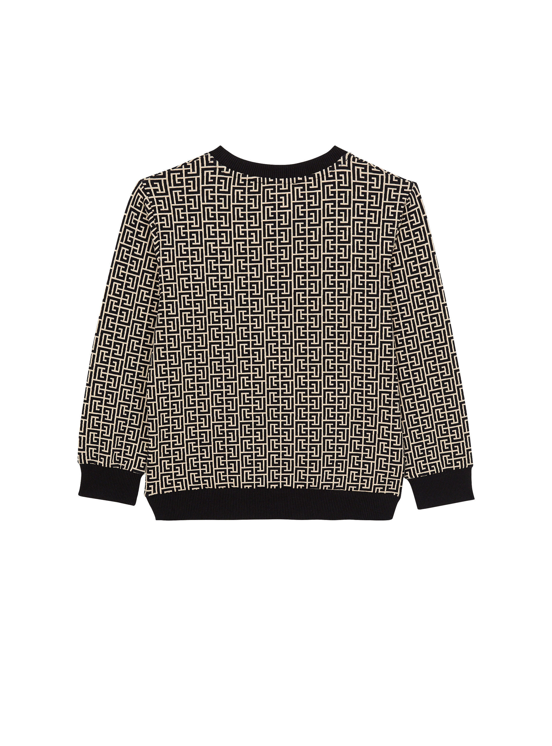 PB Labyrinth jacquard sweatshirt