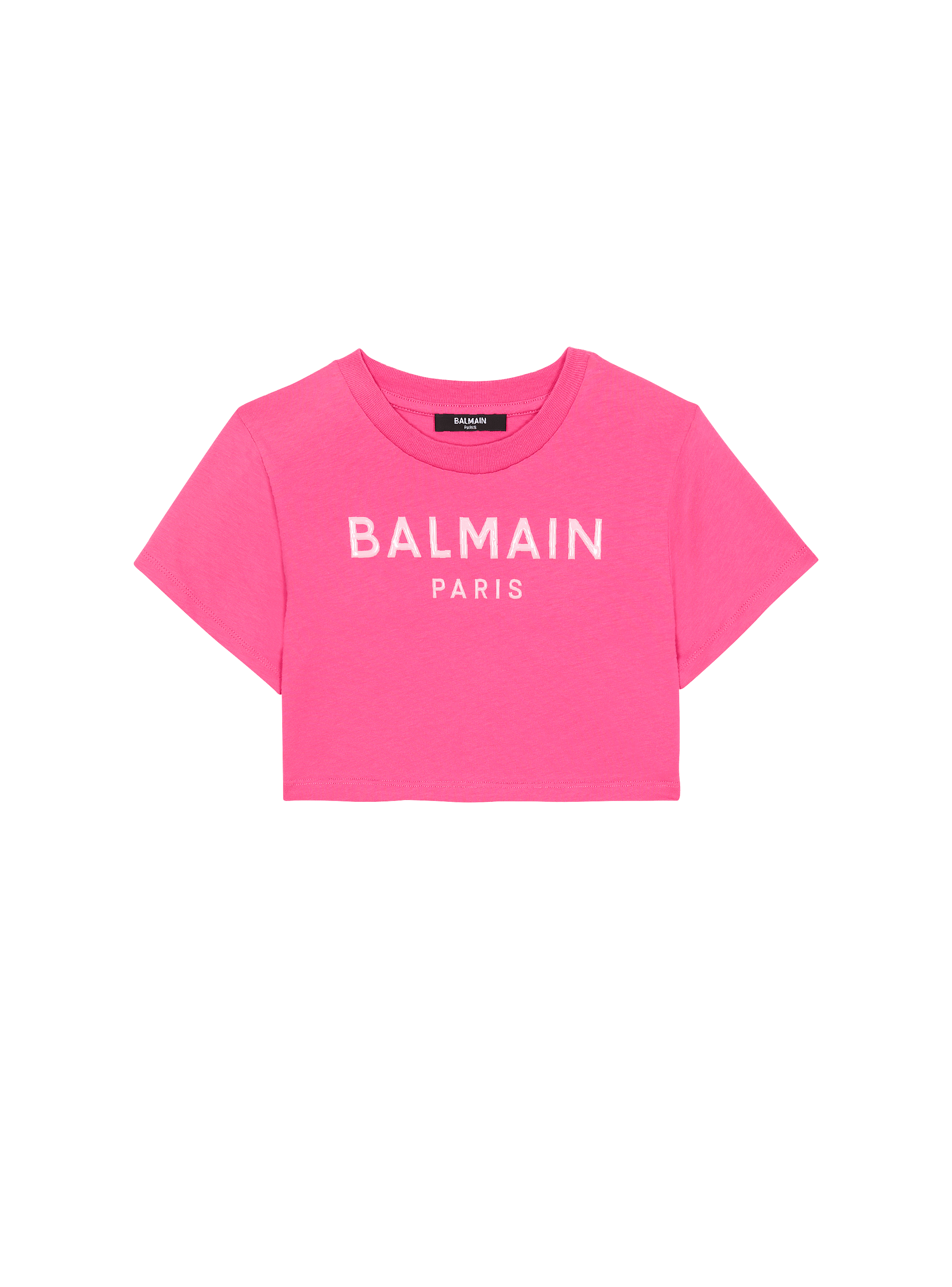 T-shirt with Balmain Paris print