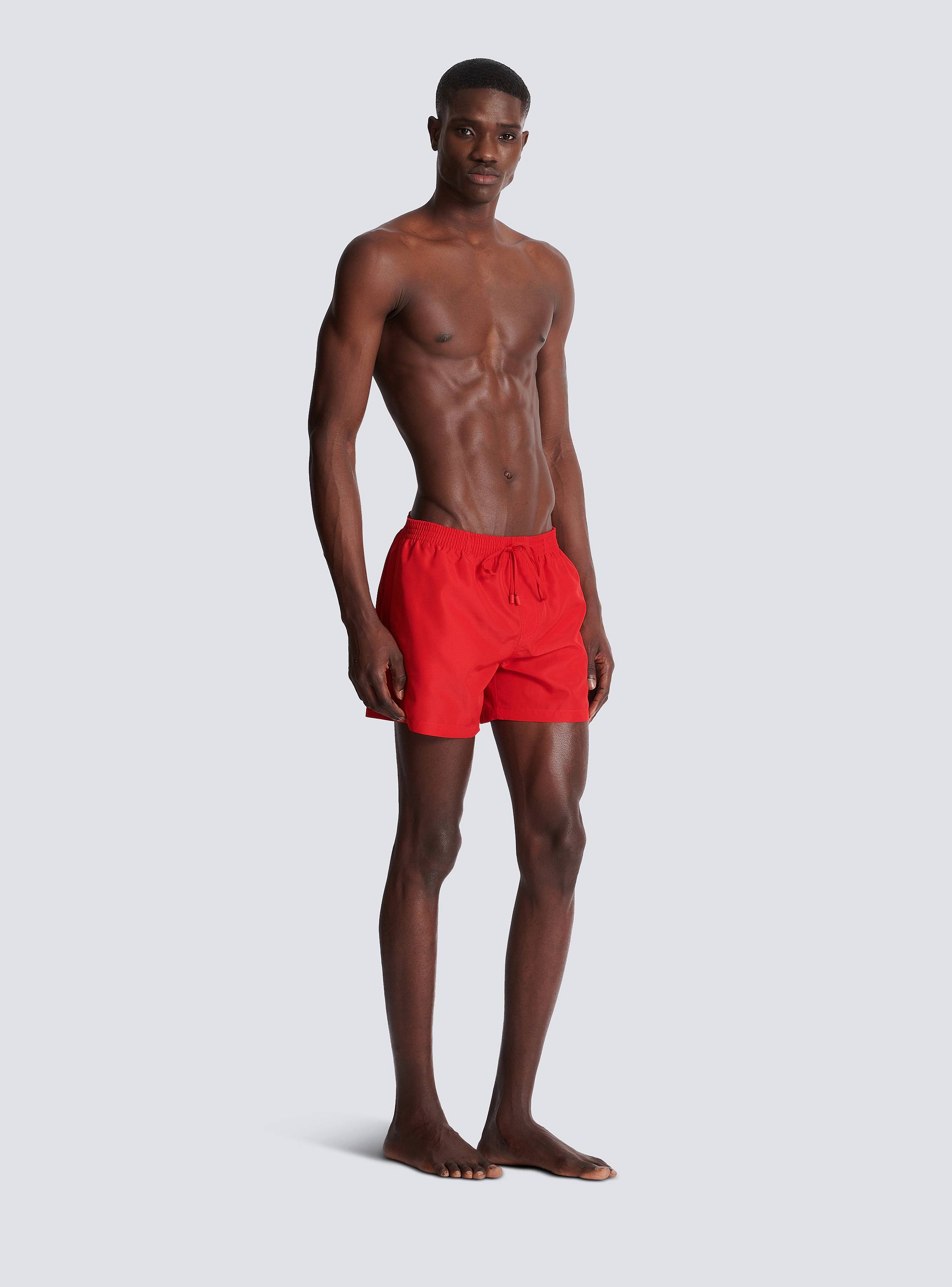 Balmain Paris embroidered swim shorts