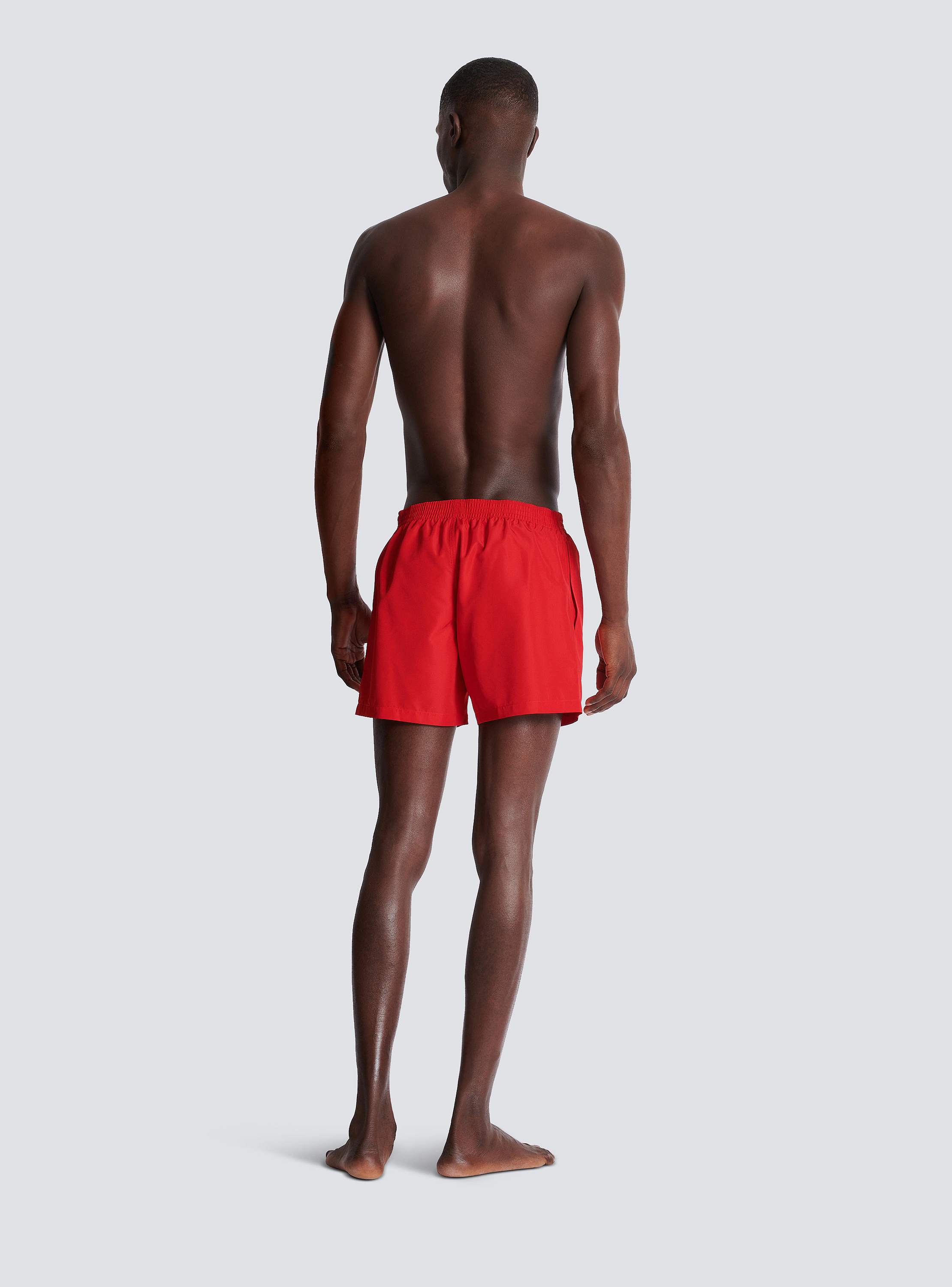 Balmain Paris embroidered swim shorts
