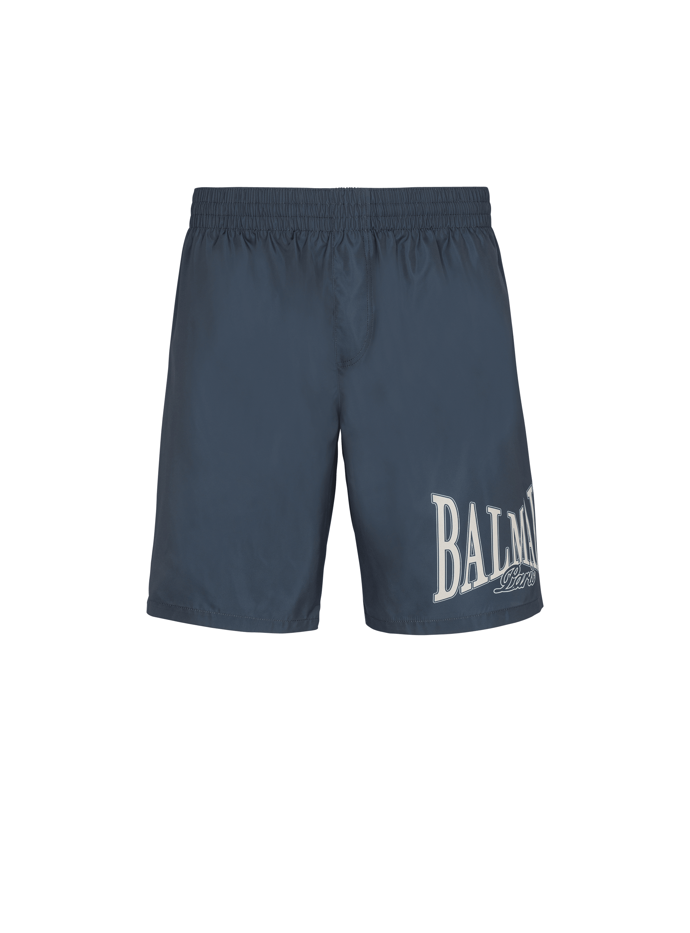 Swim shorts with Balmain College logo