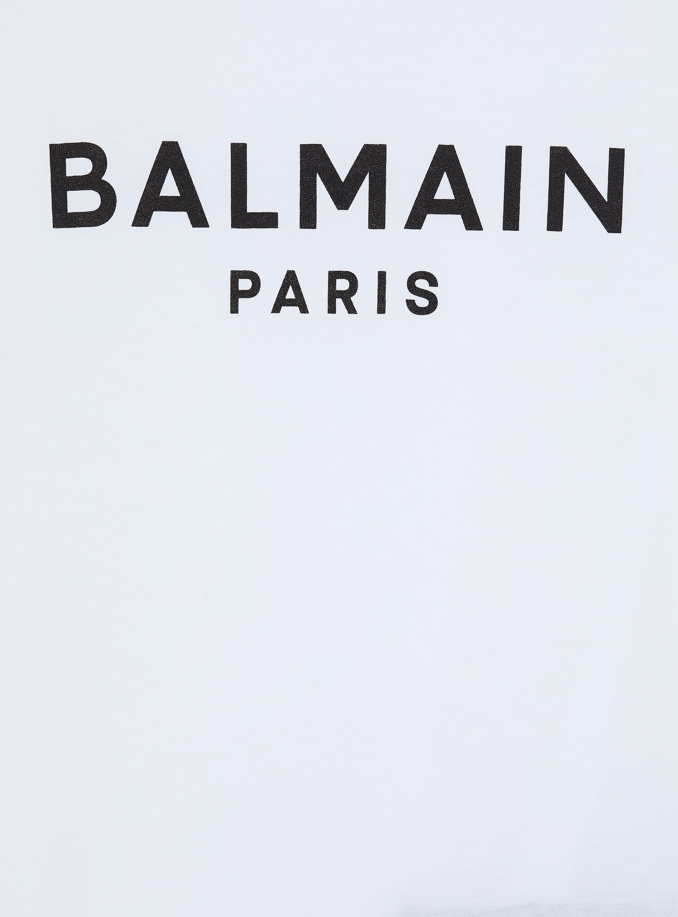 T-shirt with Balmain Paris print
