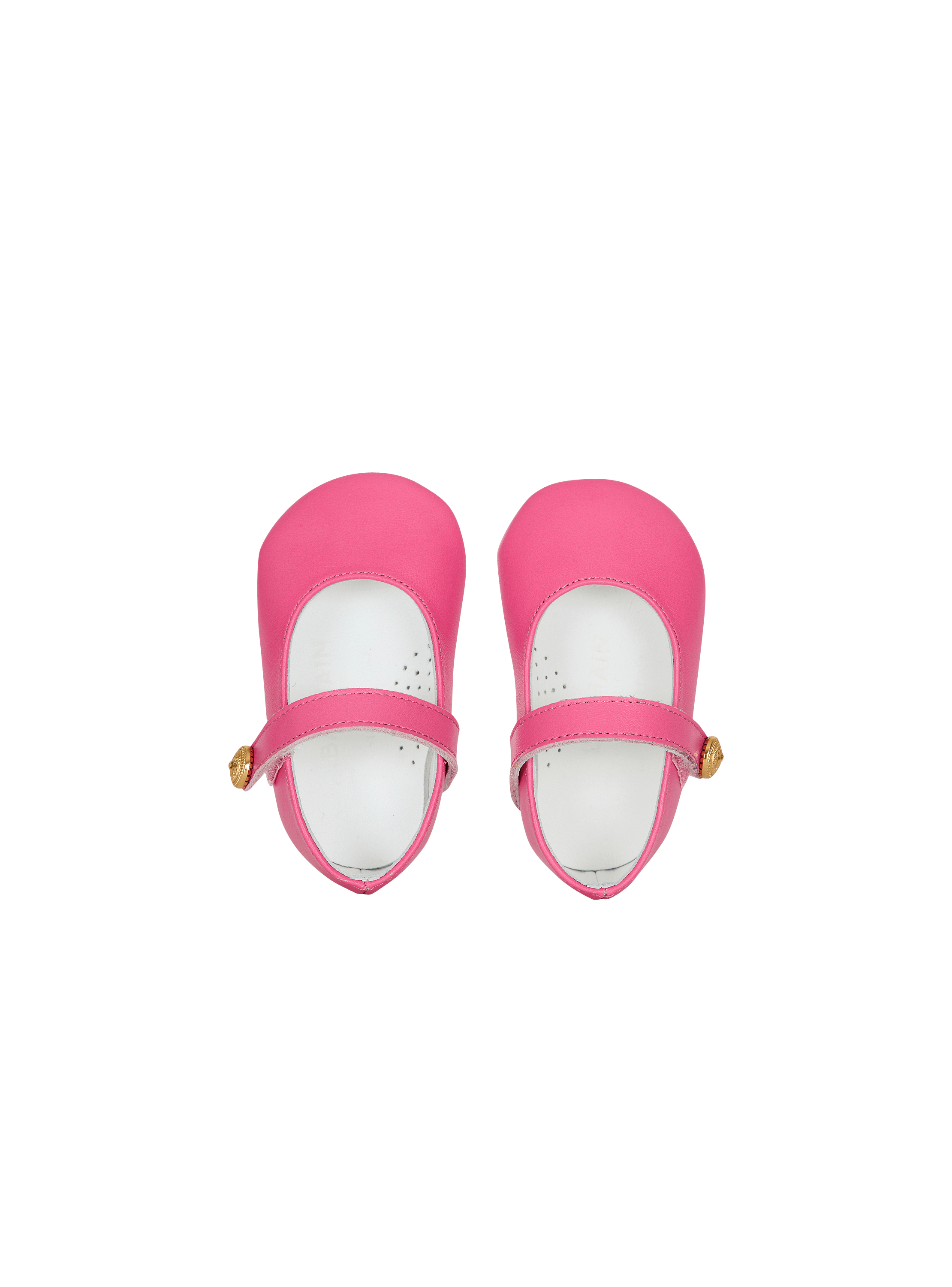 Ballet flats with button