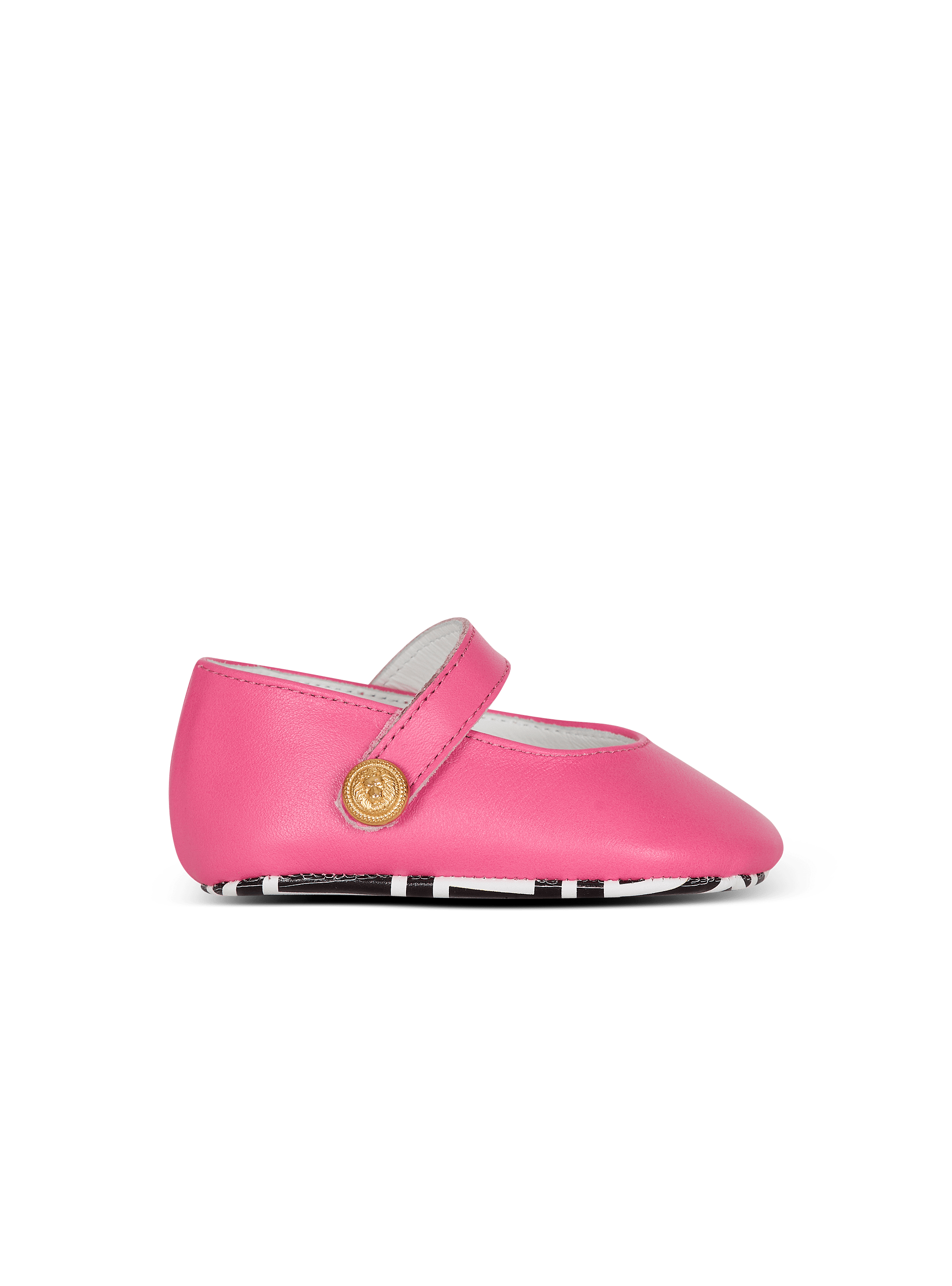 Ballet flats with button