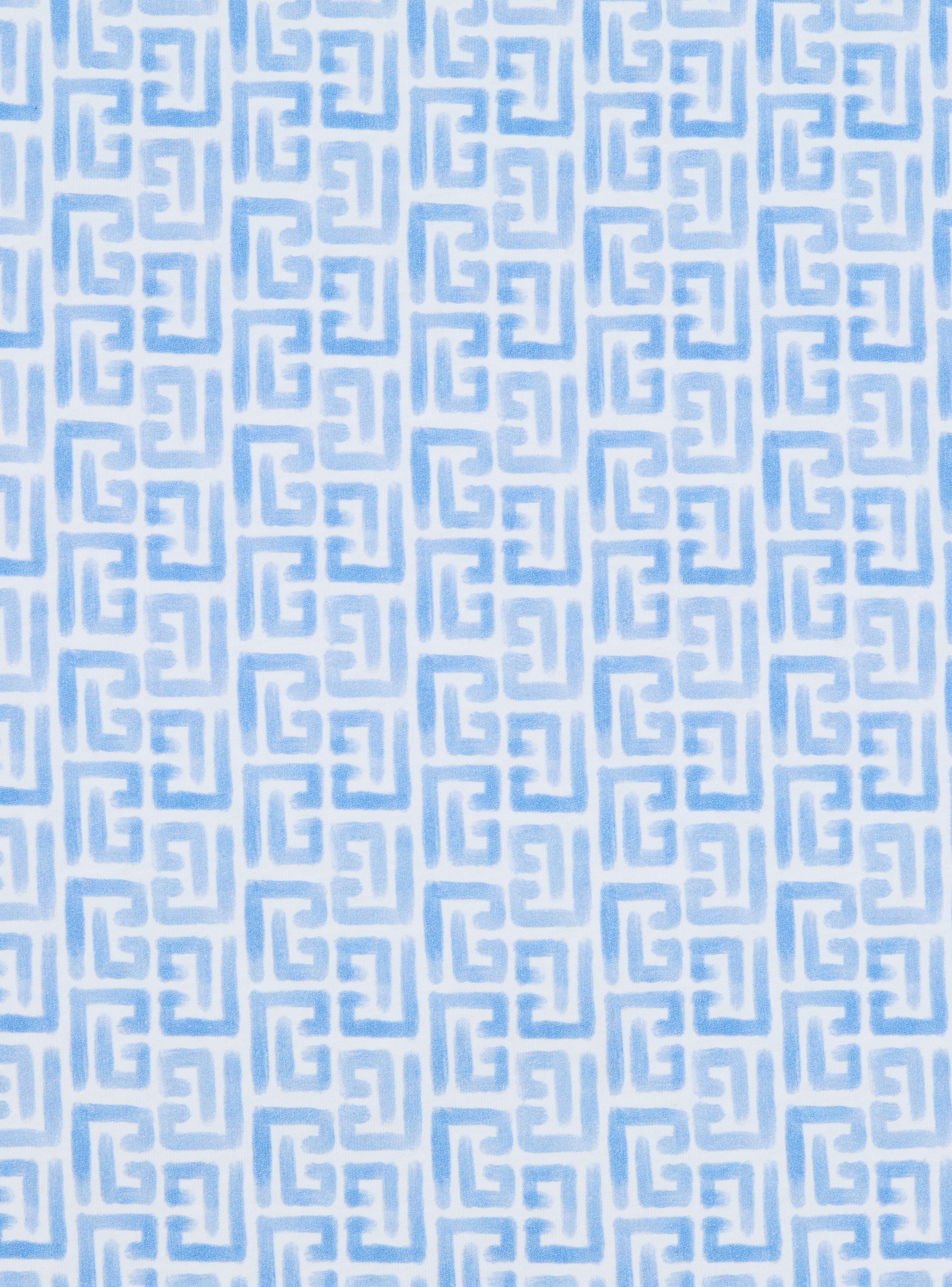 Monogram baby blanket