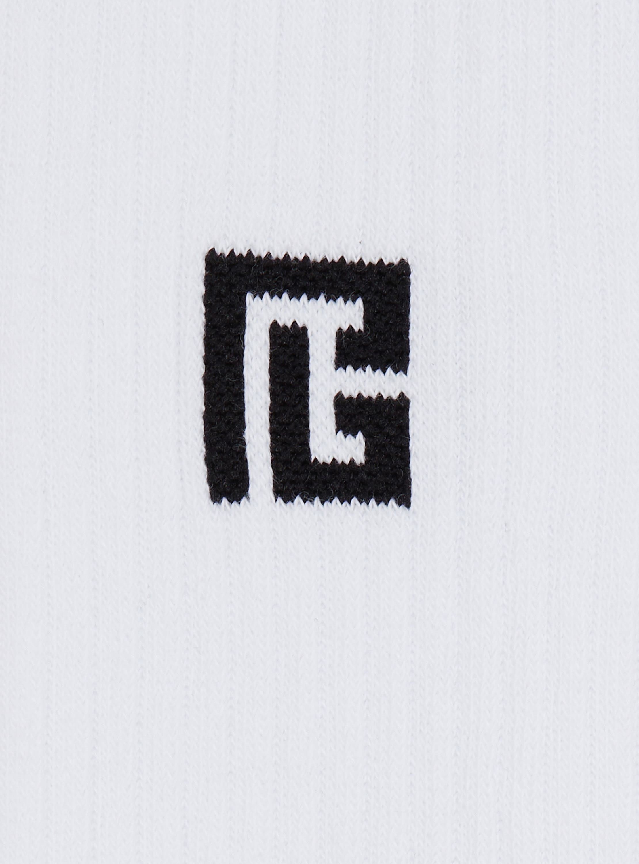 High socks with PB print