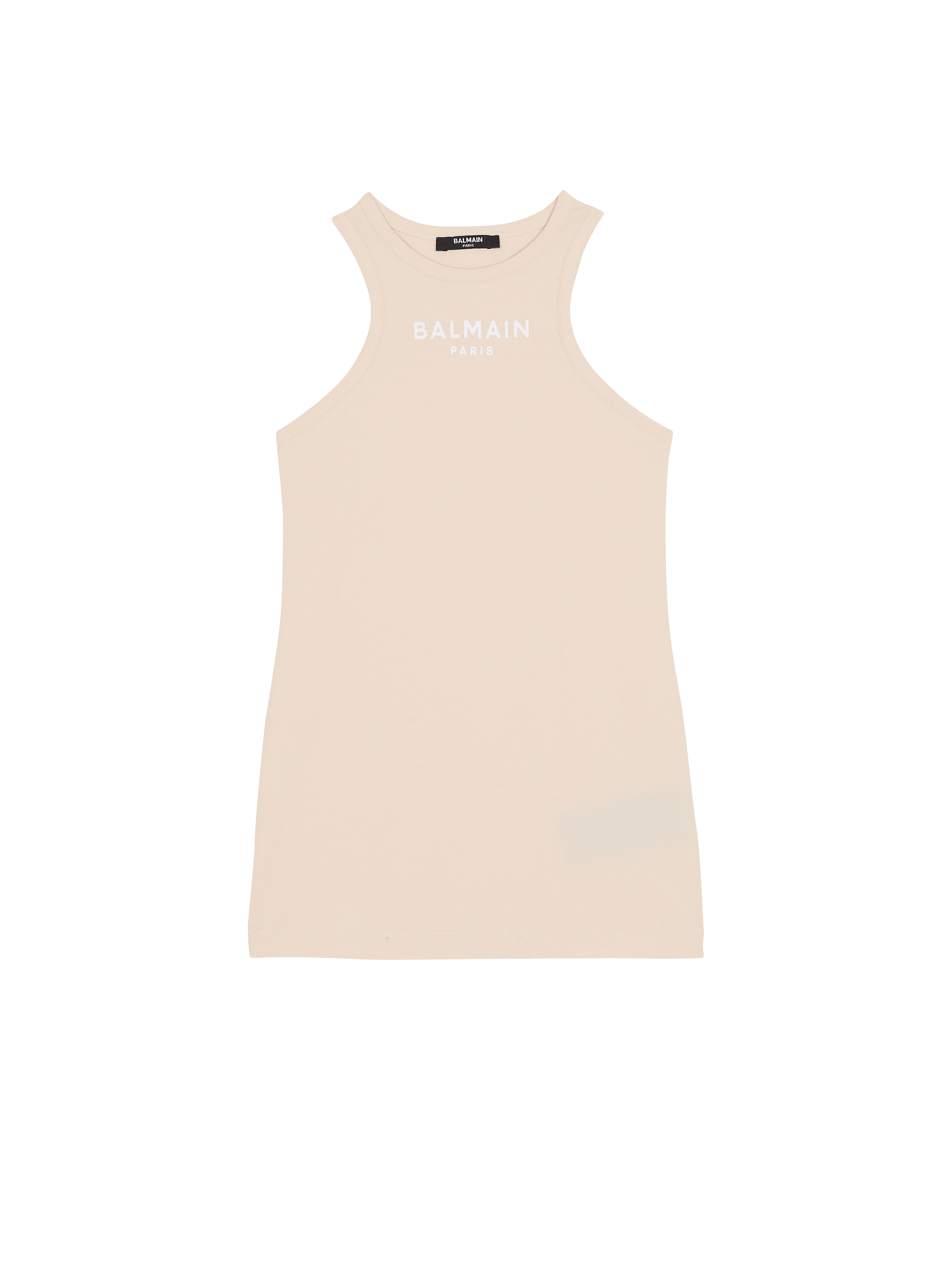 Printed Balmain Paris tank top