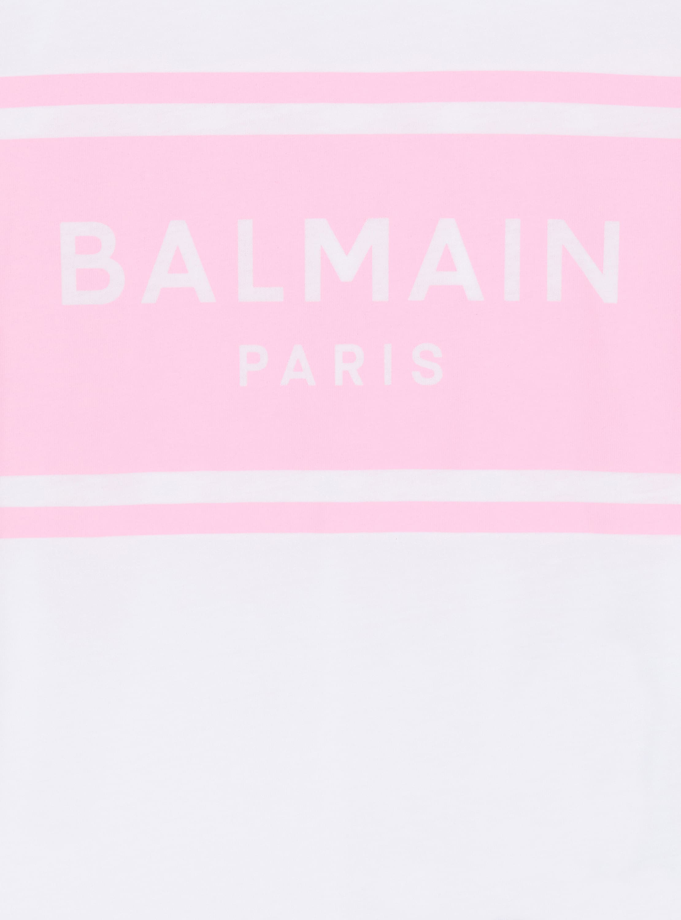 T-shirt with Balmain Paris print