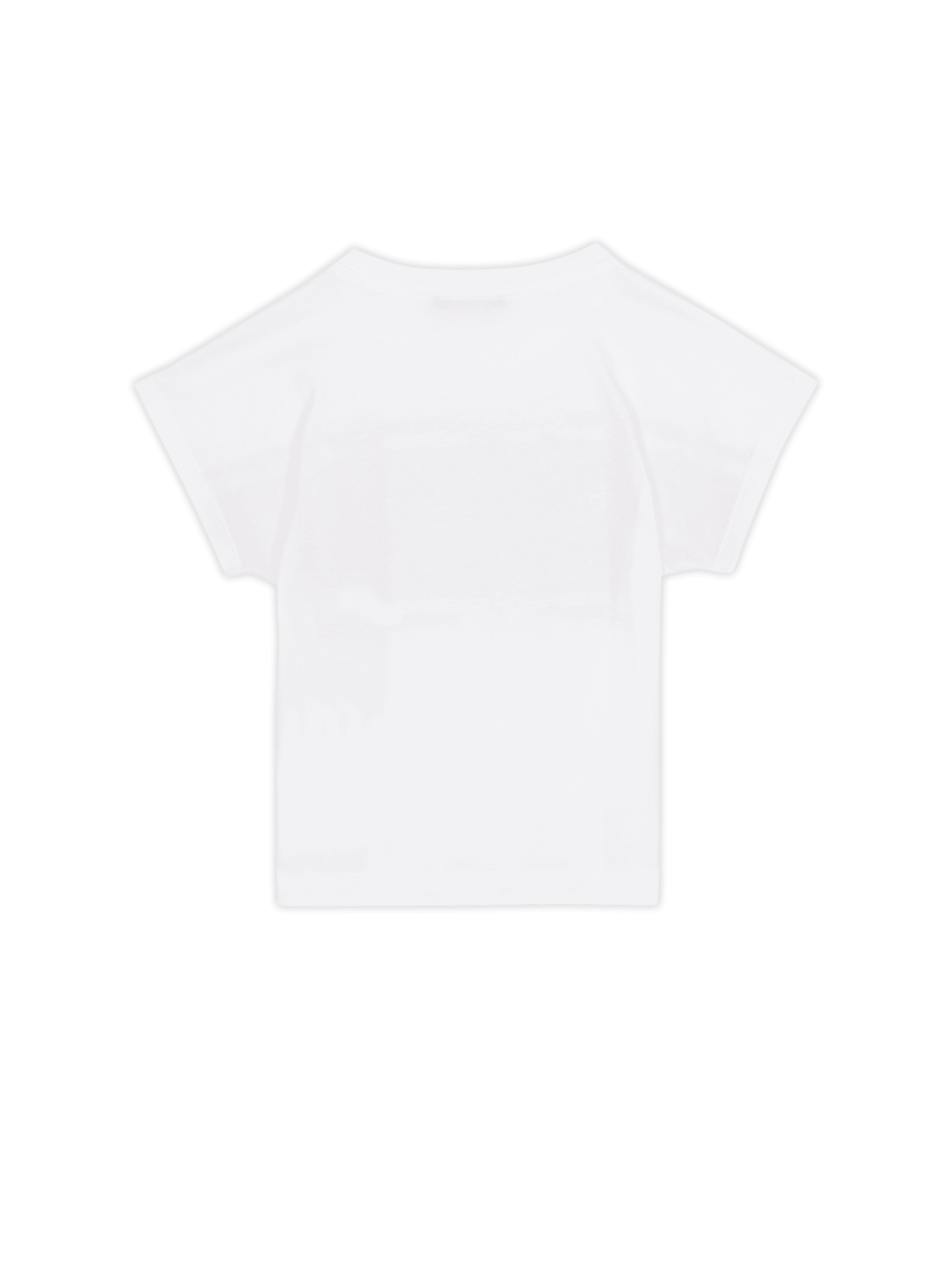 T-shirt with Balmain Paris print