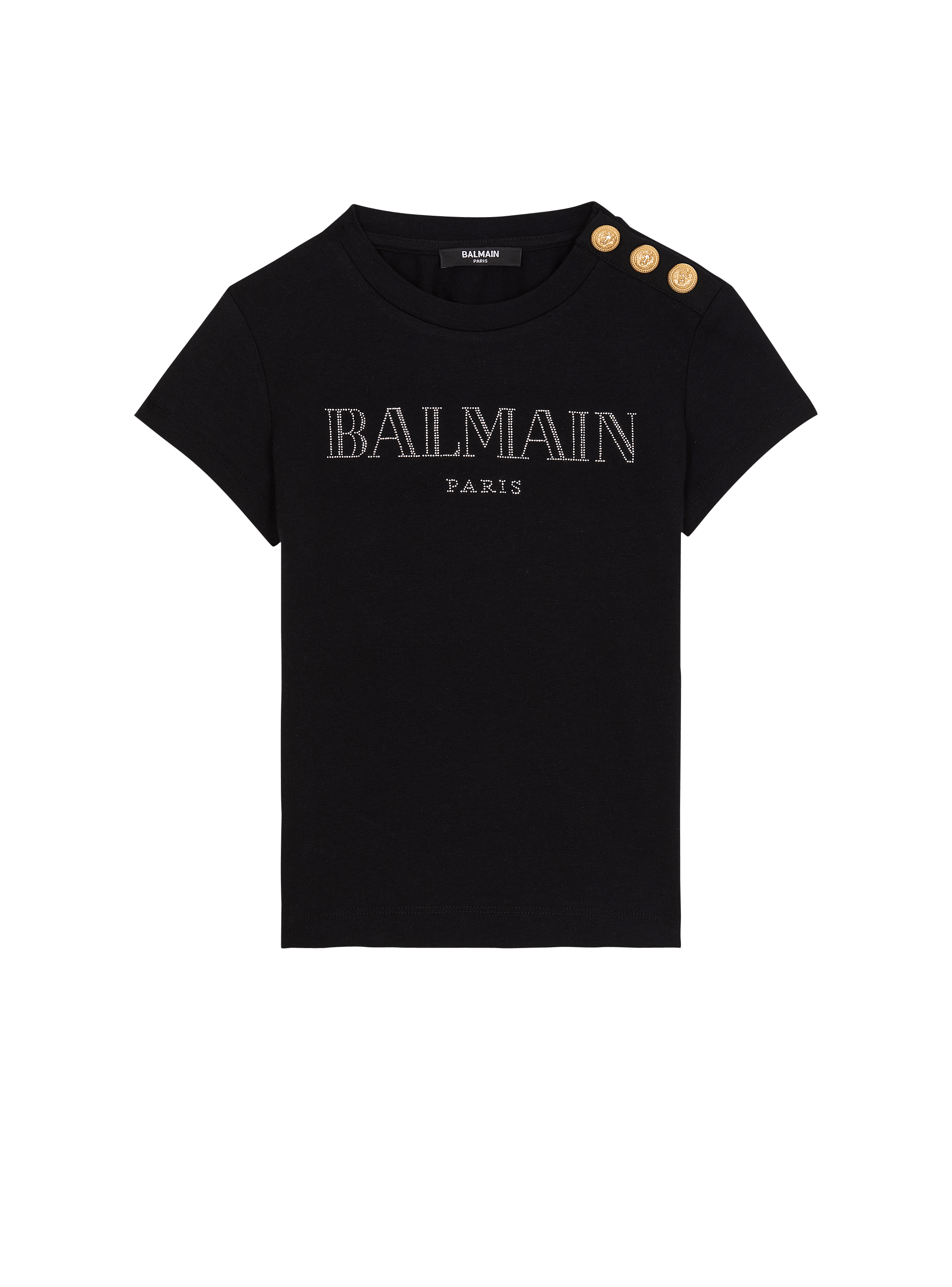 T-shirt with vintage Balmain print