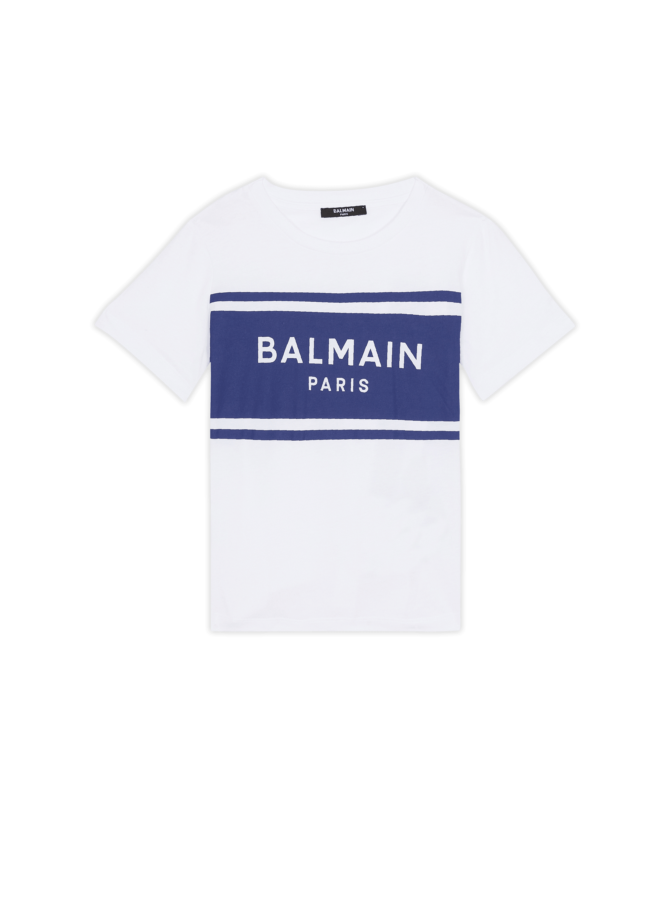 T-shirt with Balmain Paris print