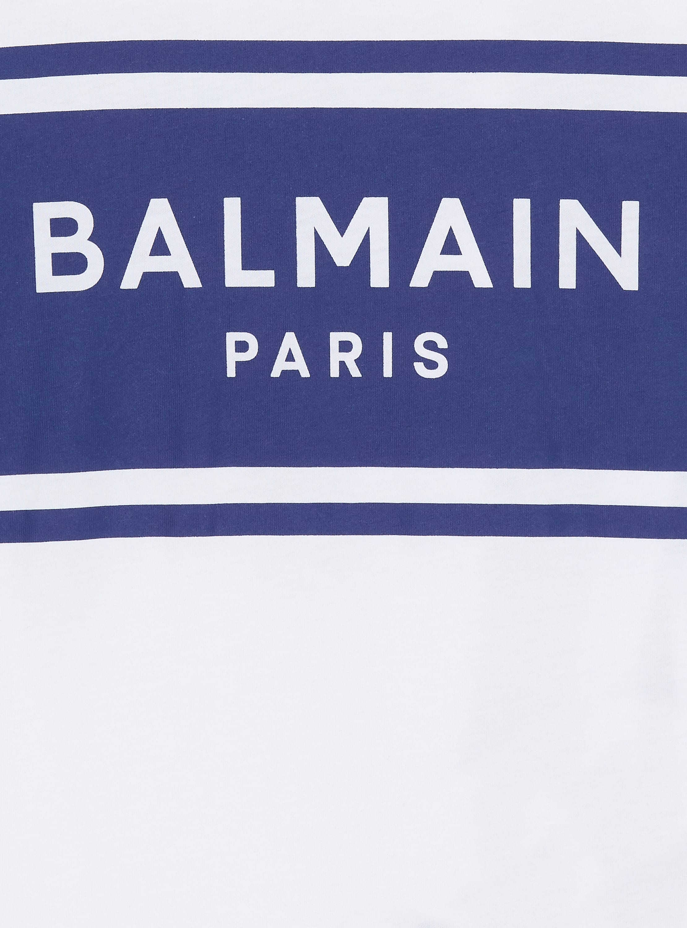 T-shirt with Balmain Paris print