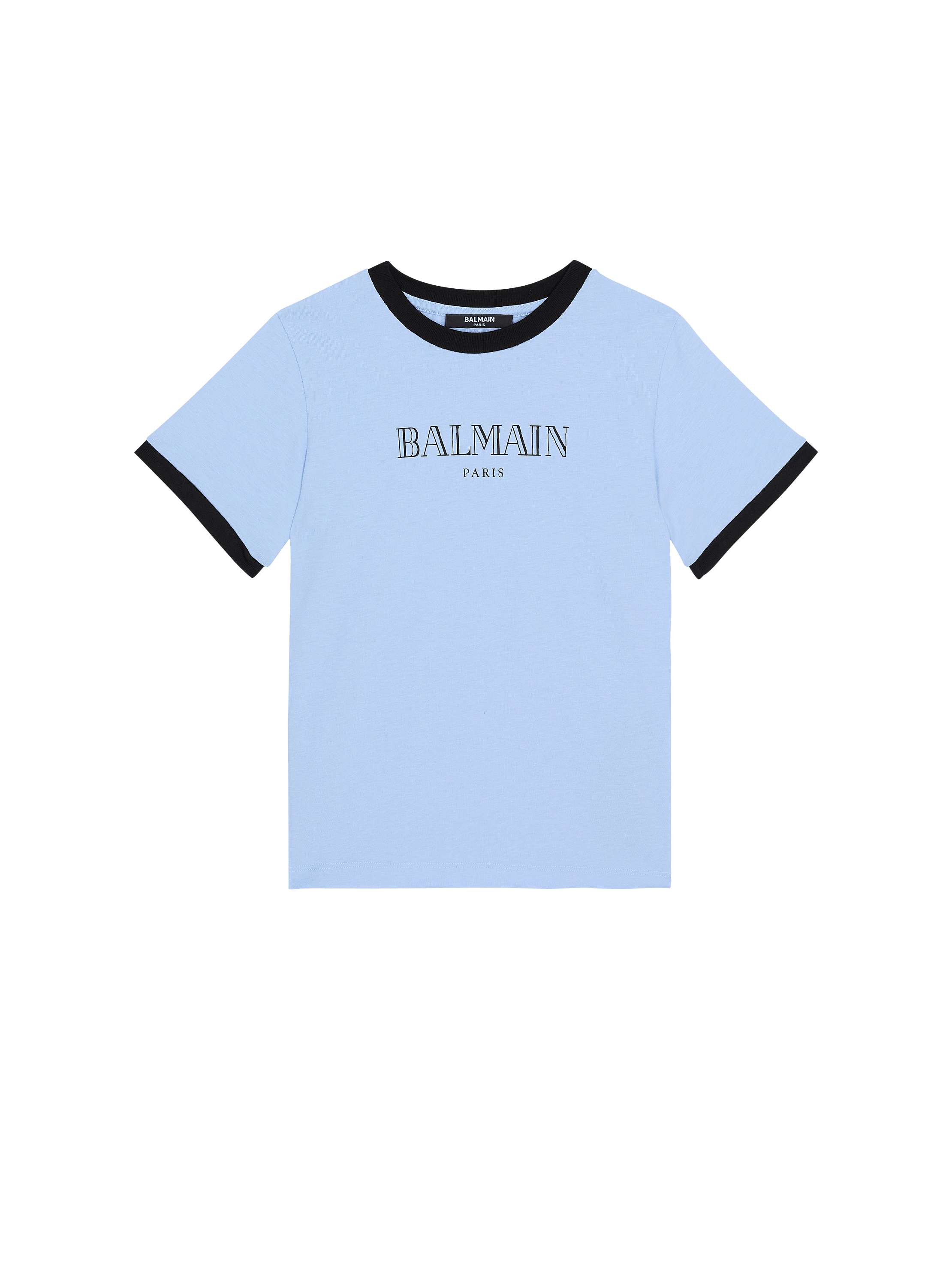T-shirt with Balmain Paris print