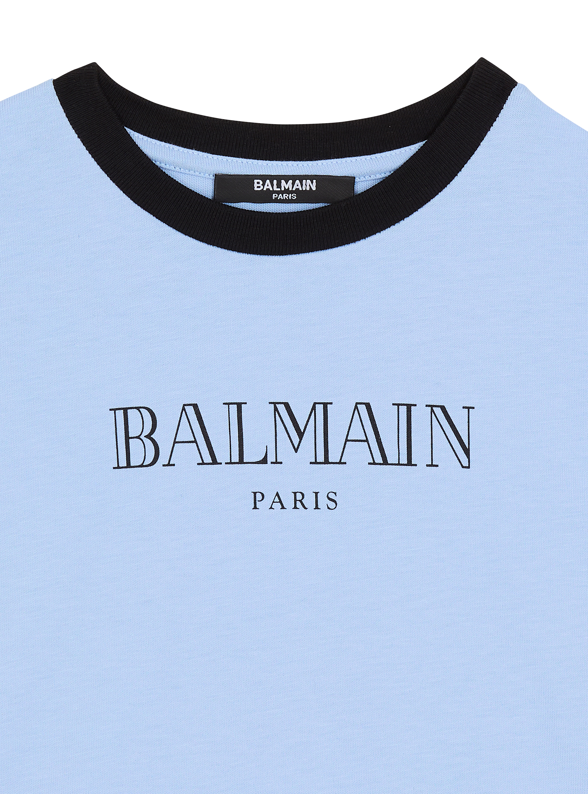 T-shirt with Balmain Paris print