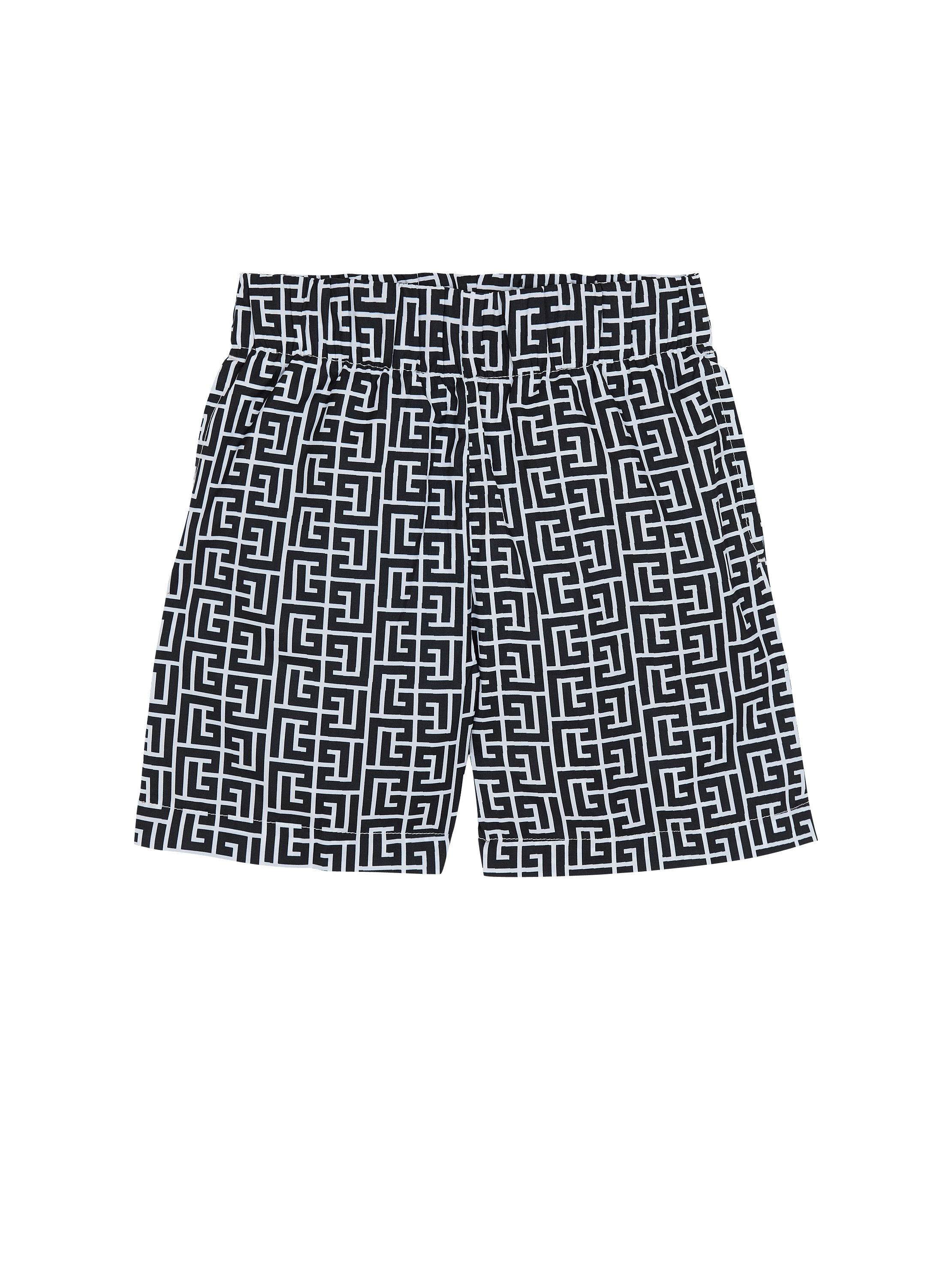 Printed PB monogram swim shorts