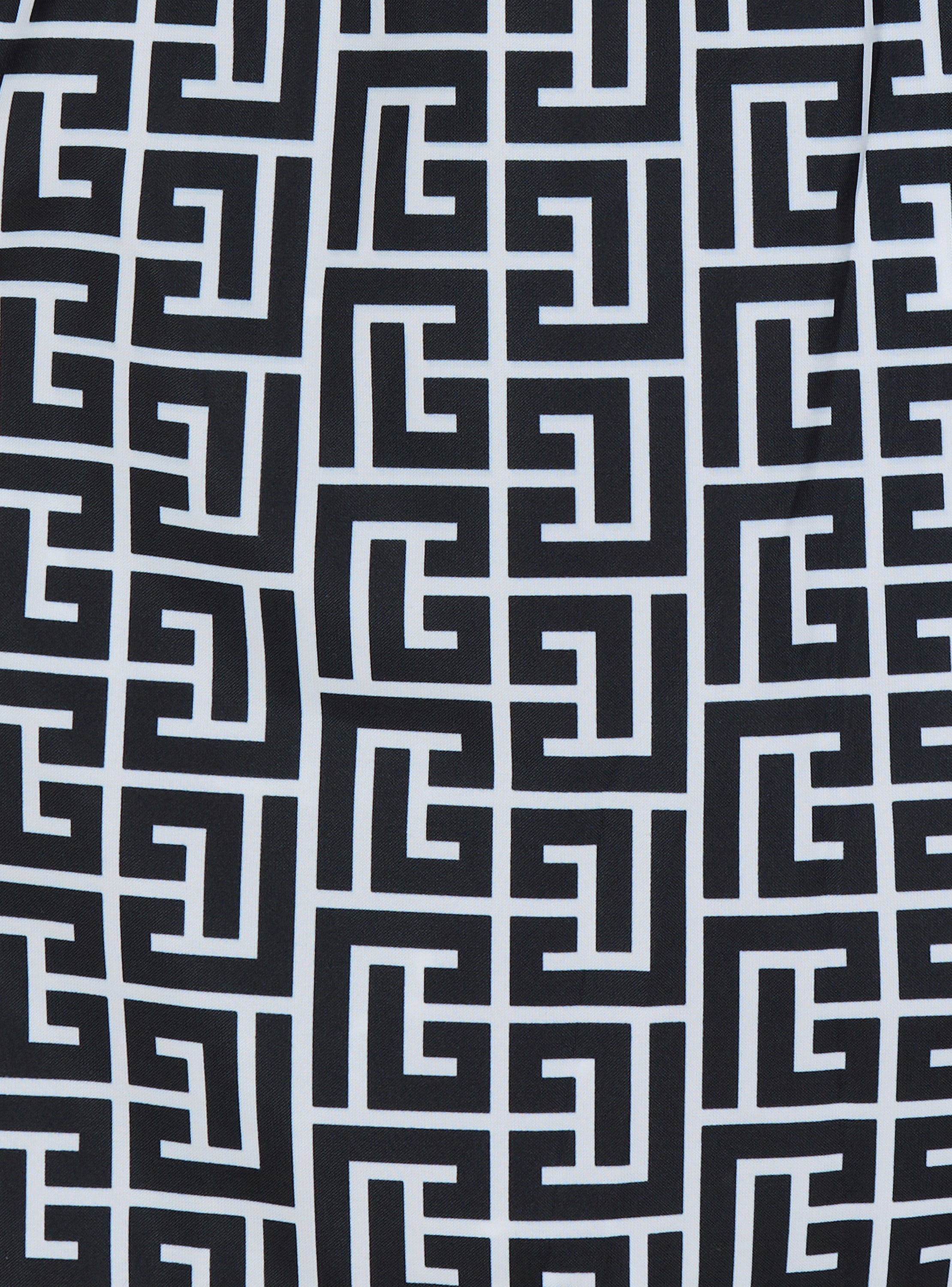 Printed PB monogram swim shorts