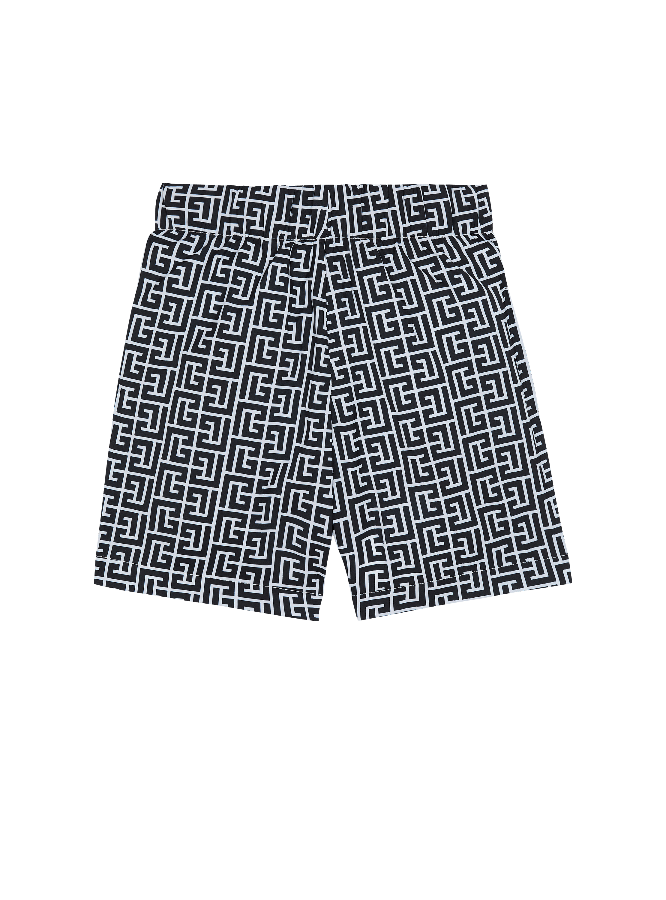 Printed PB monogram swim shorts