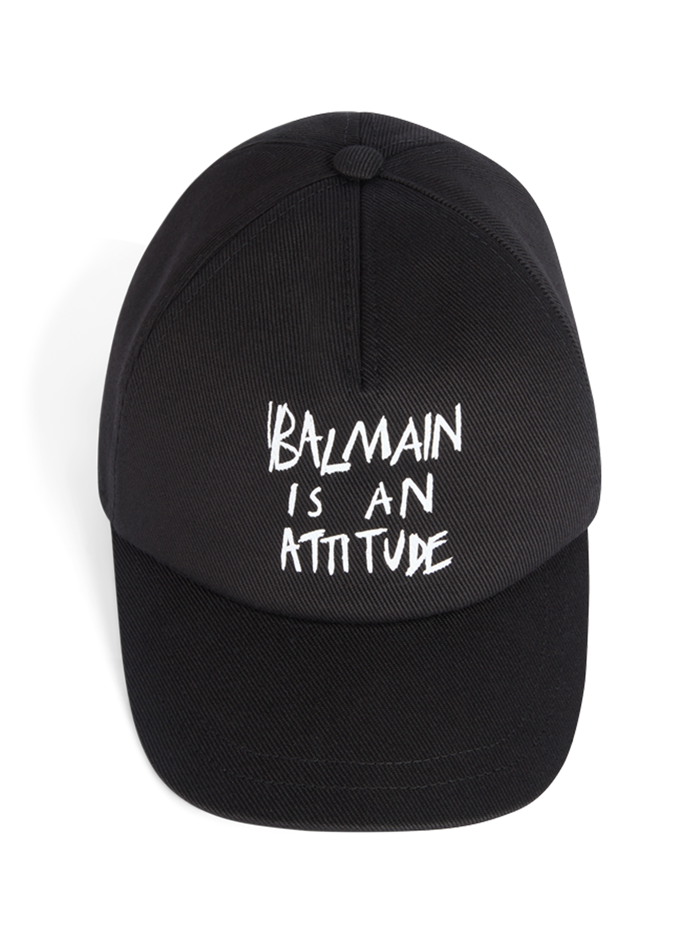 Balmain Attitude印花棒球帽 