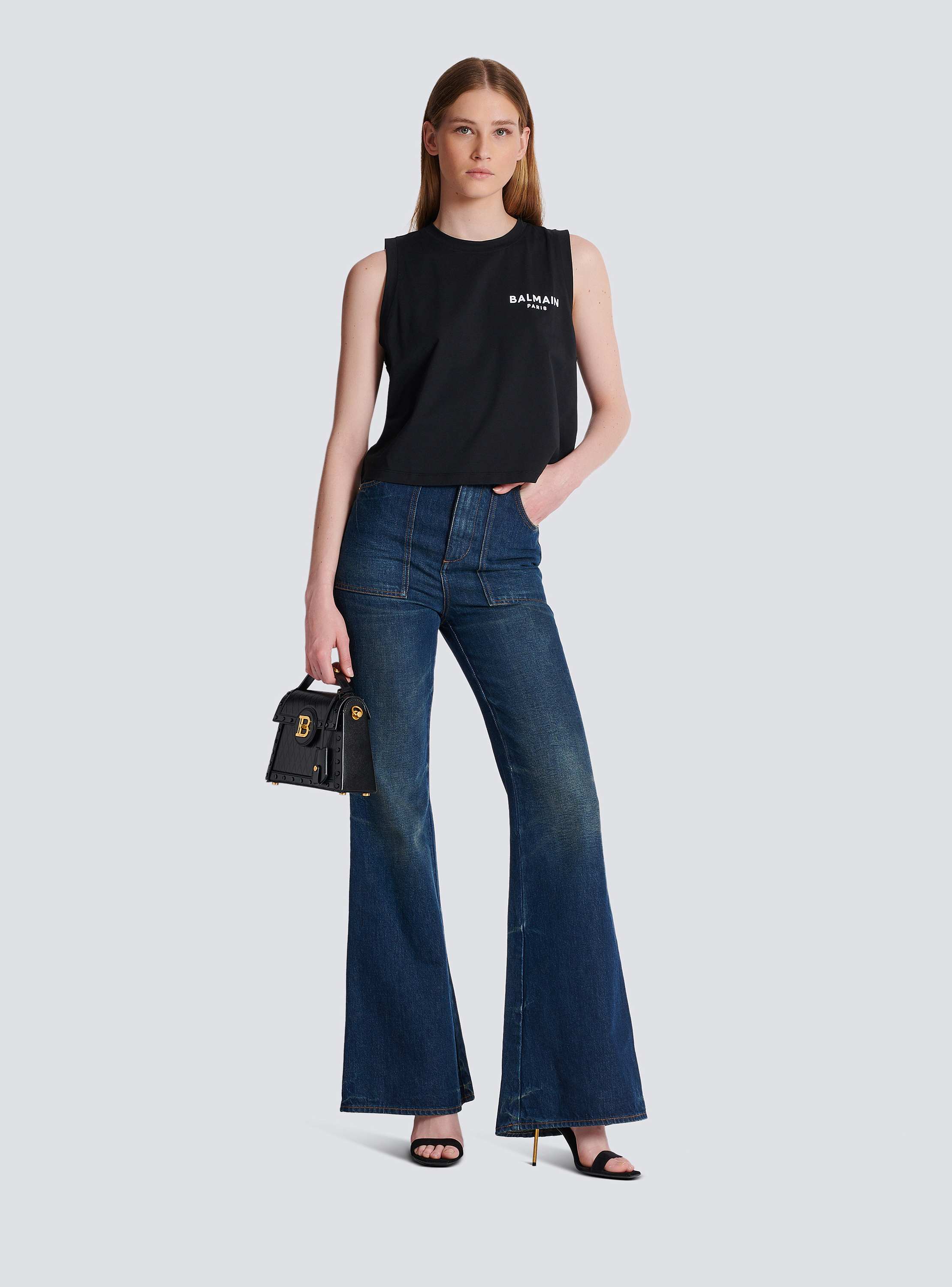 BALMAIN バルマン　ウォッシュド　レースアップ　タンクトップ　ロンパース 楽天市場】バルマン BALMAIN メンズ キッズ ベビー服 トップス