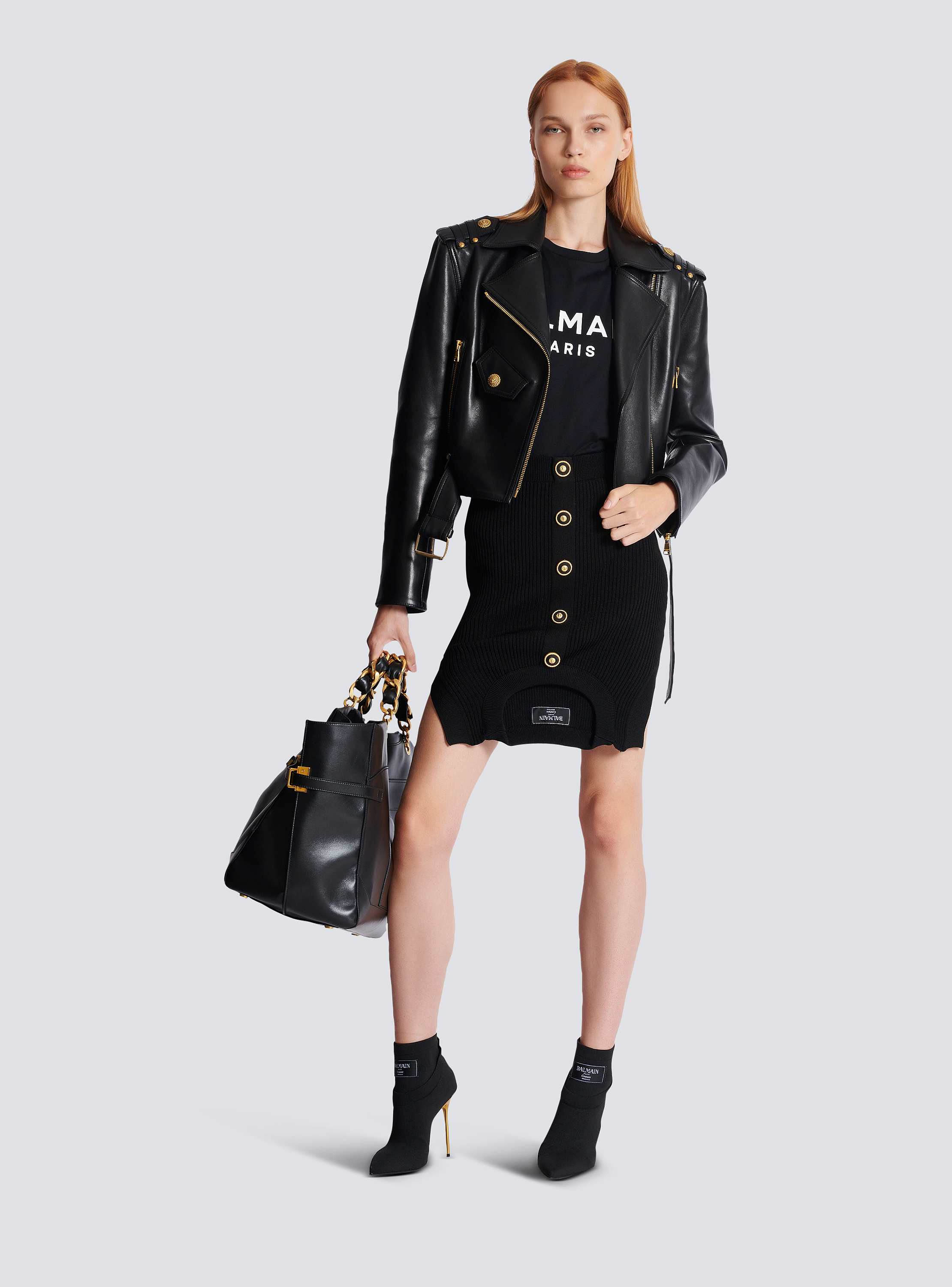 Balmain Paris tank top black - Women | BALMAIN Balmain Paris tank top black - Women | BALMAIN