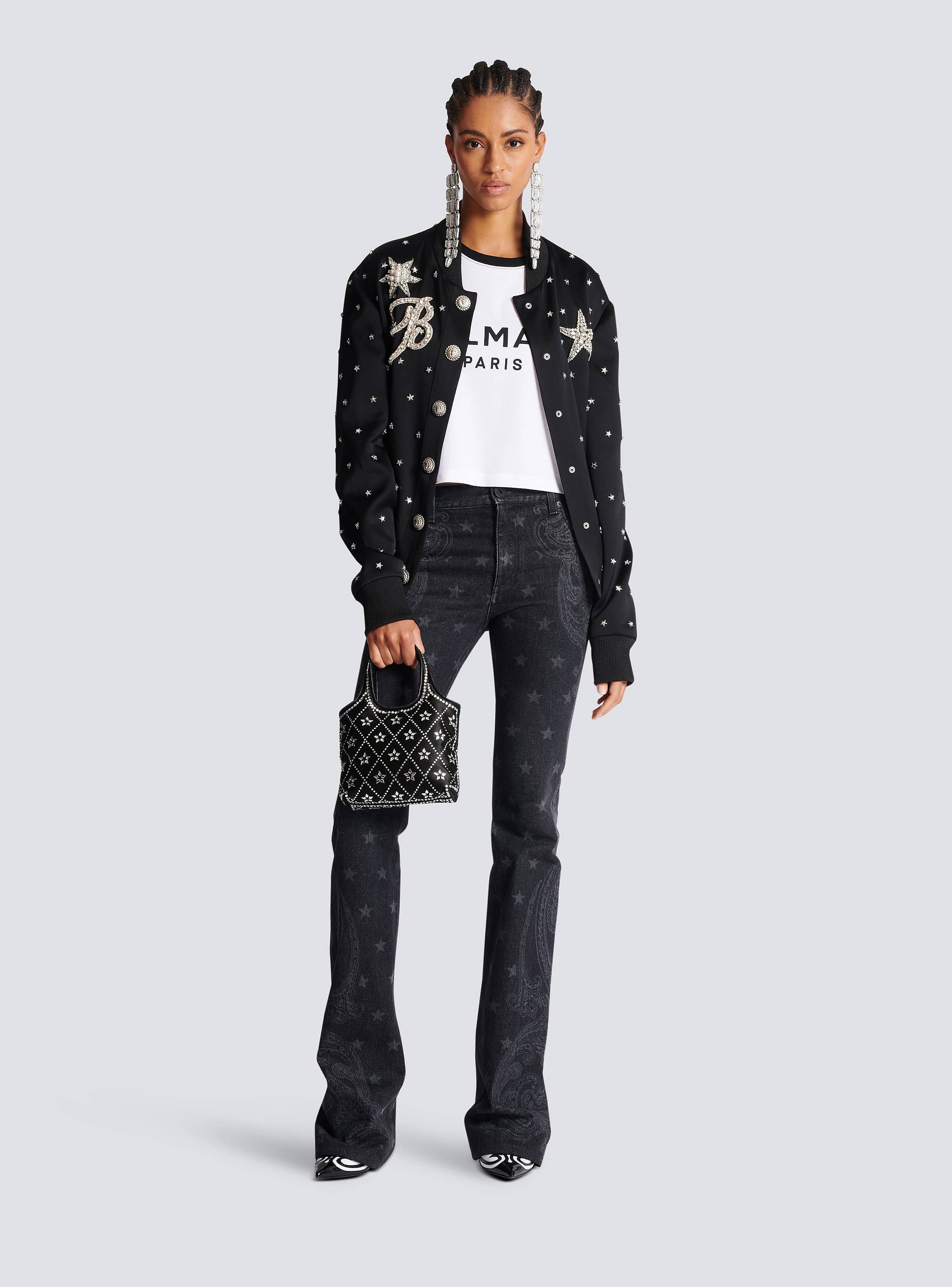 Balmain Paris Tシャツ - Women | BALMAIN Balmain Paris Tシャツ - Women | BALMAIN