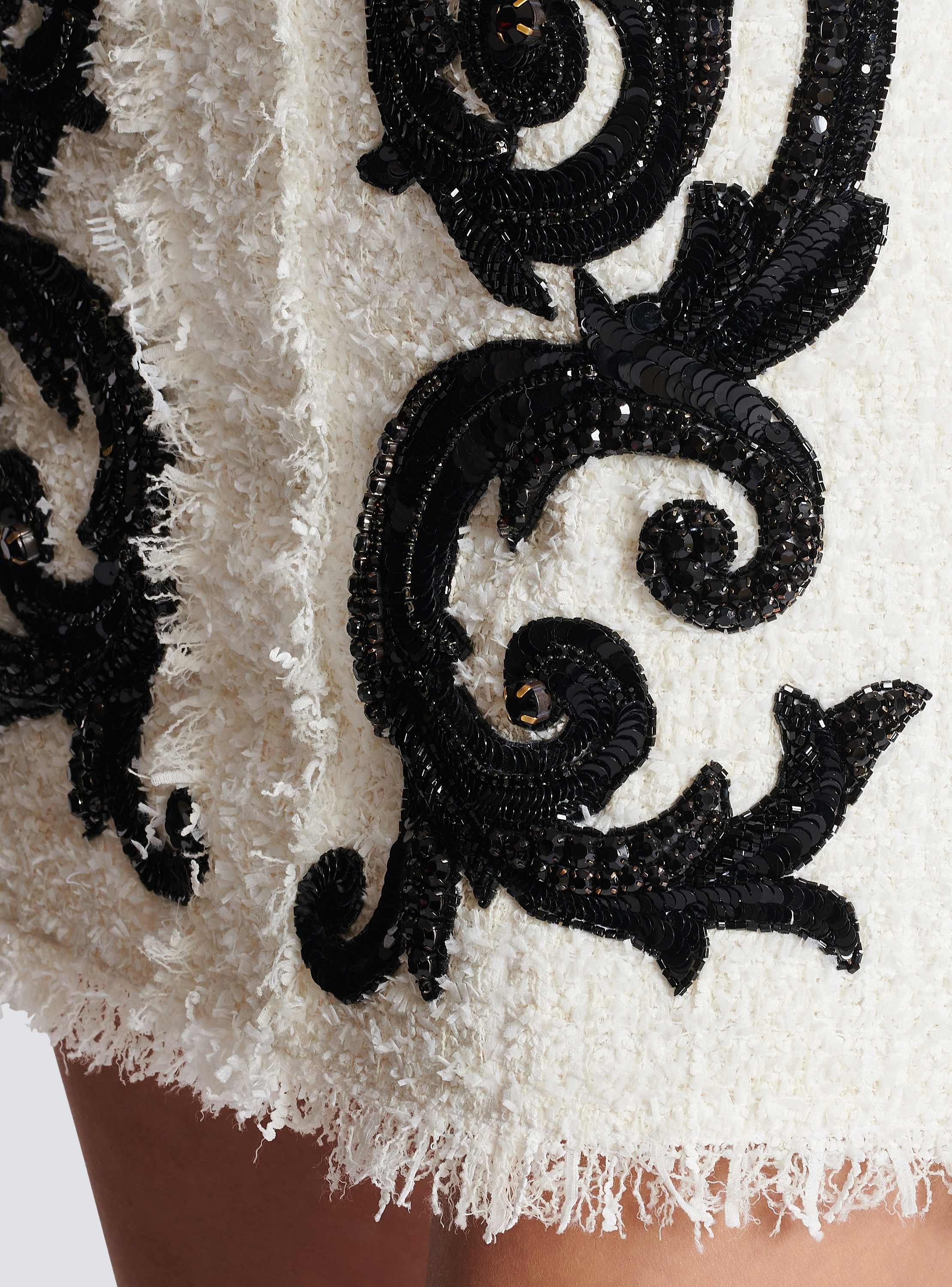 Jupe en tweed Baroque