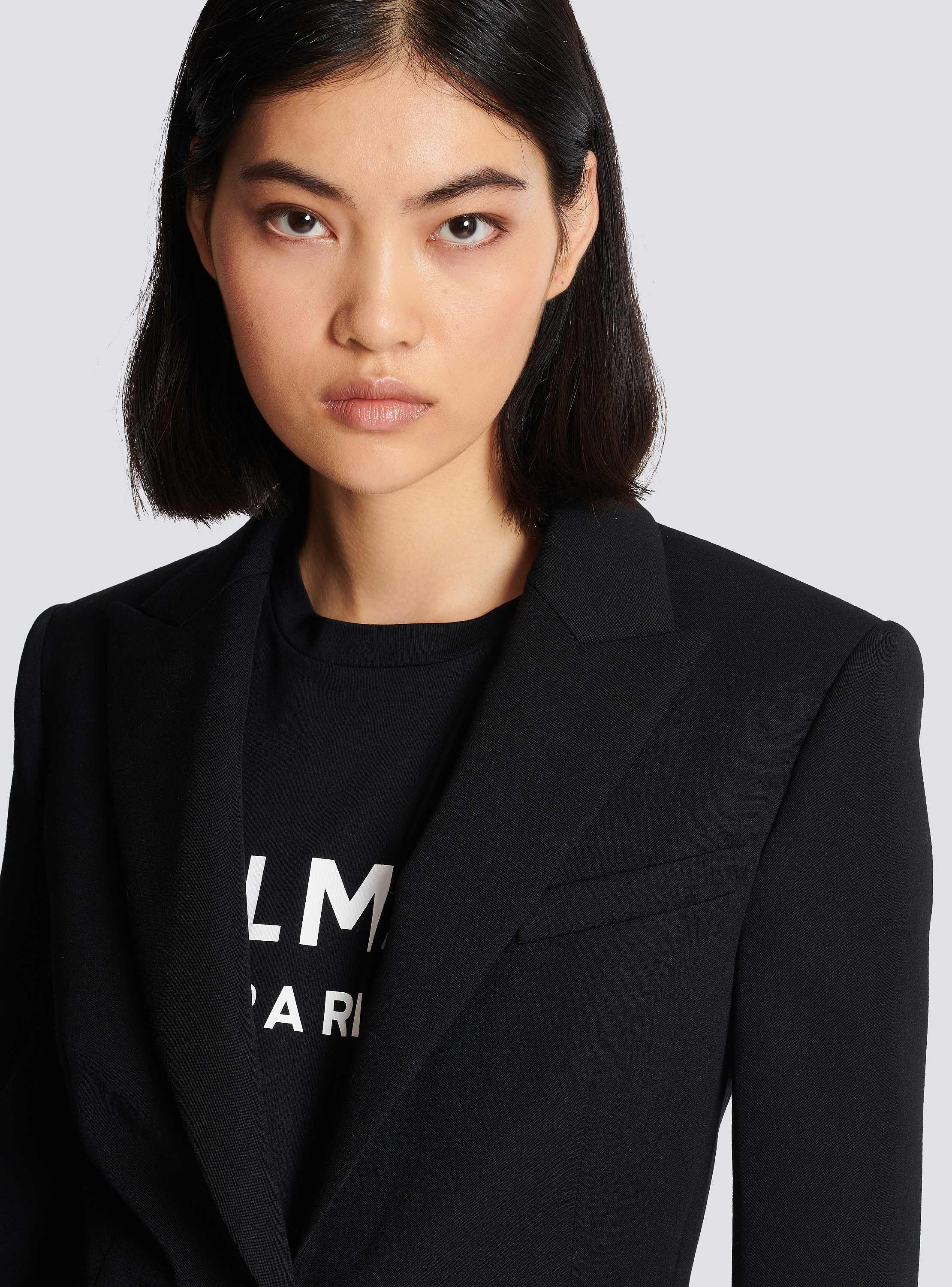 One-button wool blazer - Women | BALMAIN
