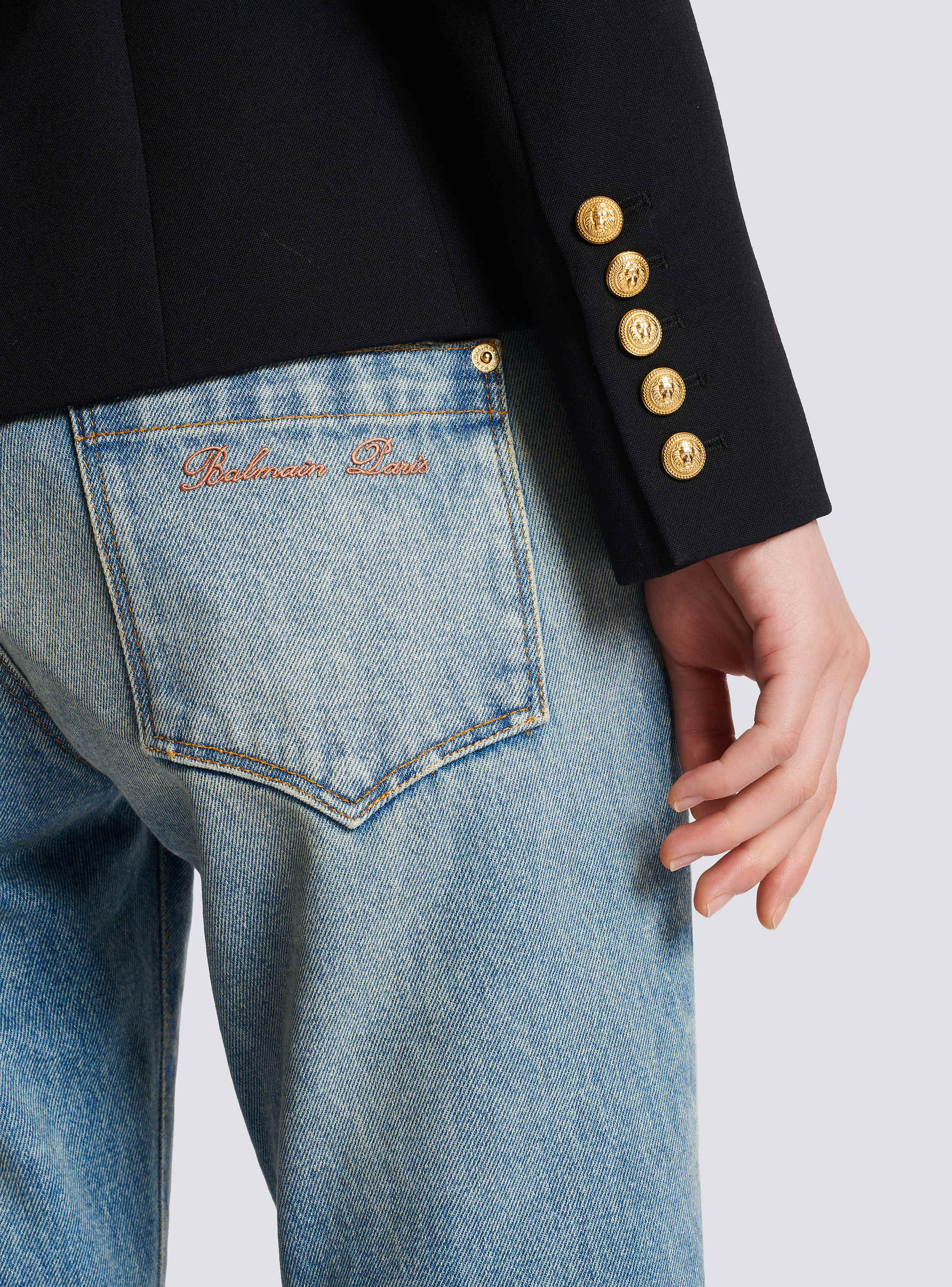 One-button wool blazer - Women | BALMAIN